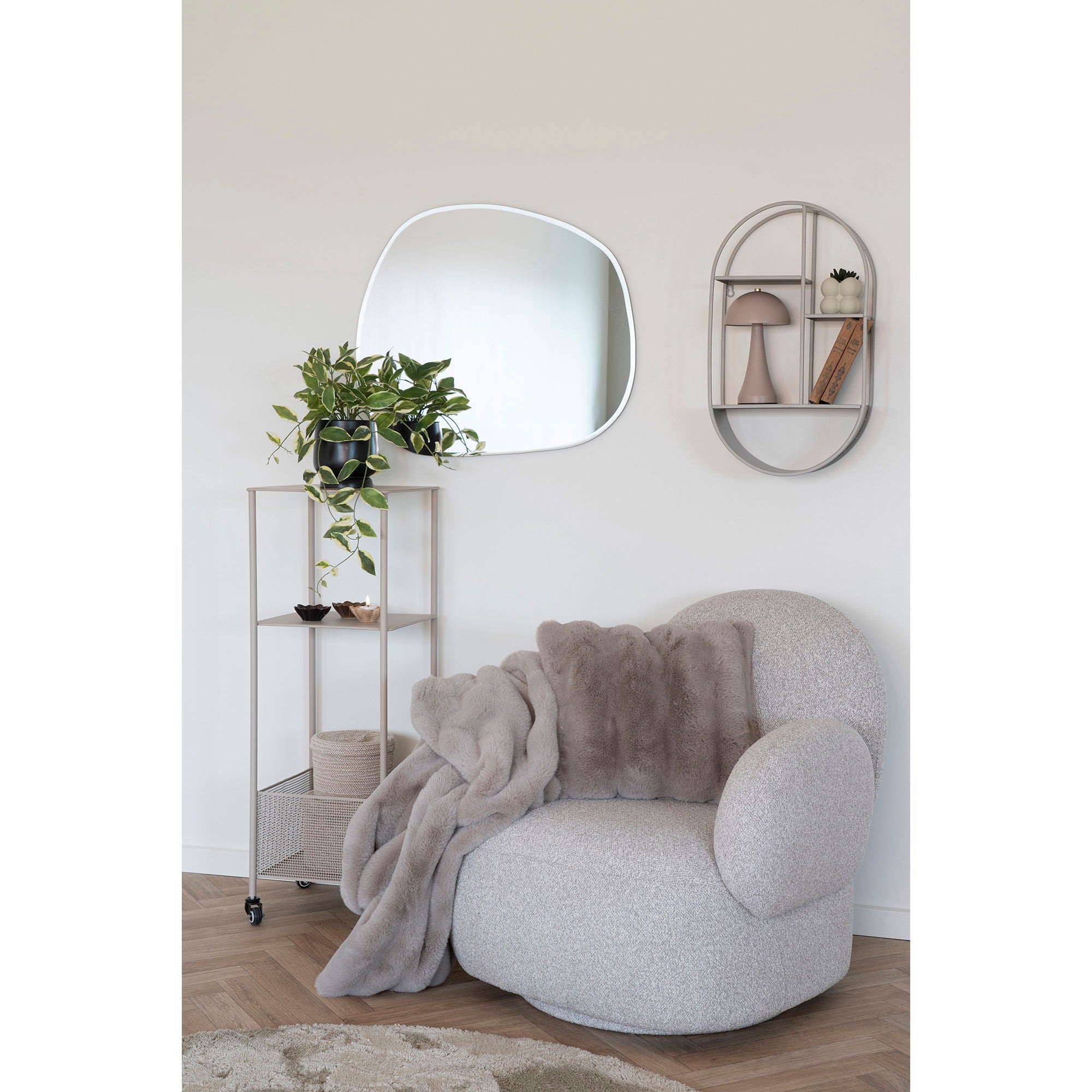 Messina Lounge Chair with swivel function