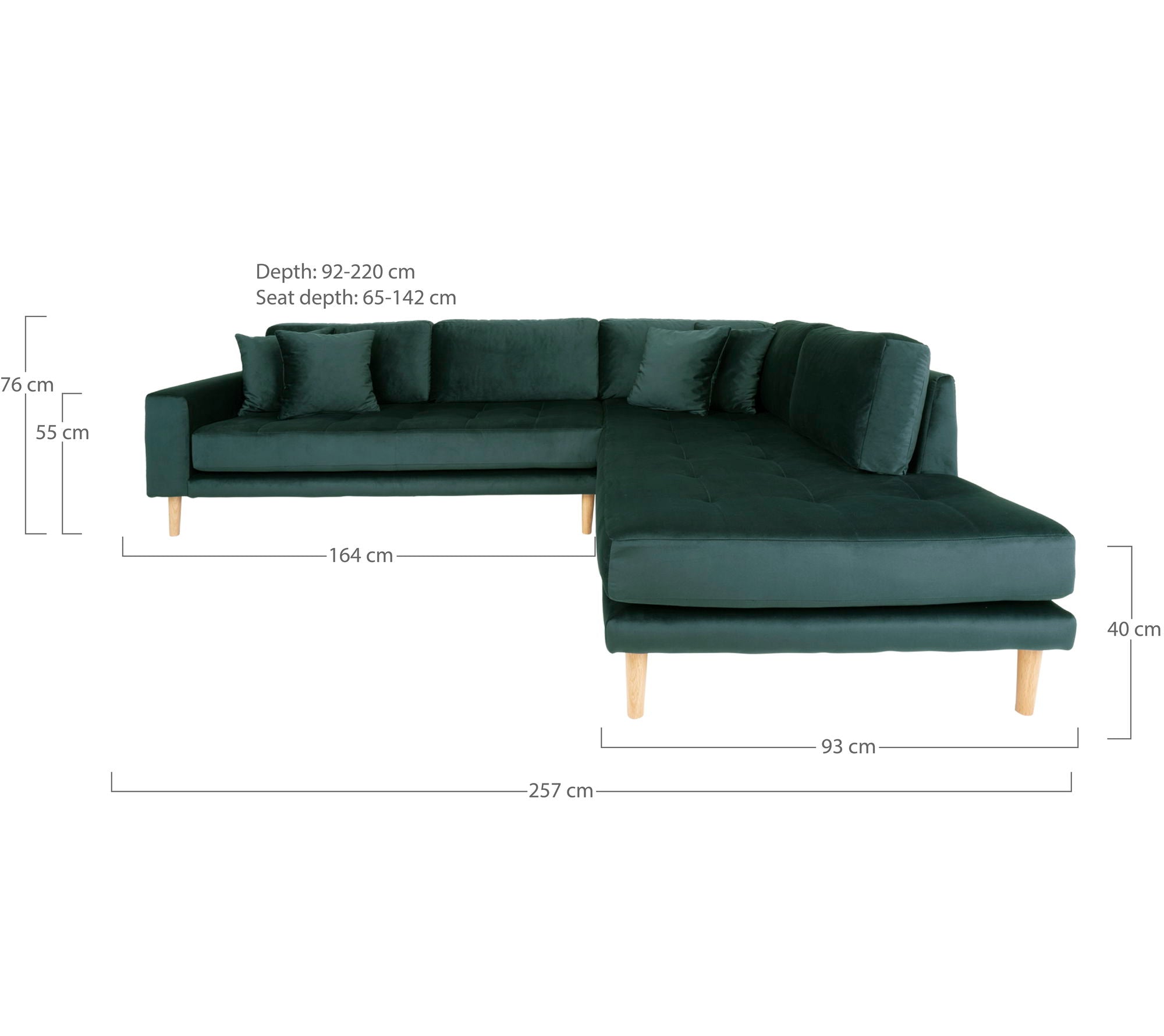 Lido Corner Sofa With Open End