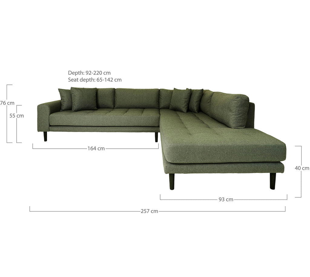 Lido Corner Sofa With Open End