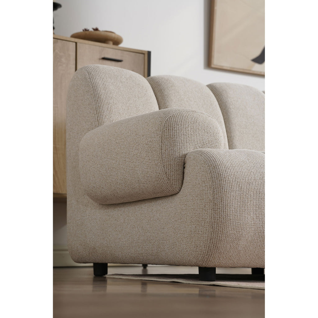 Taza 3,5-Personen Modulsofa mit Pouf