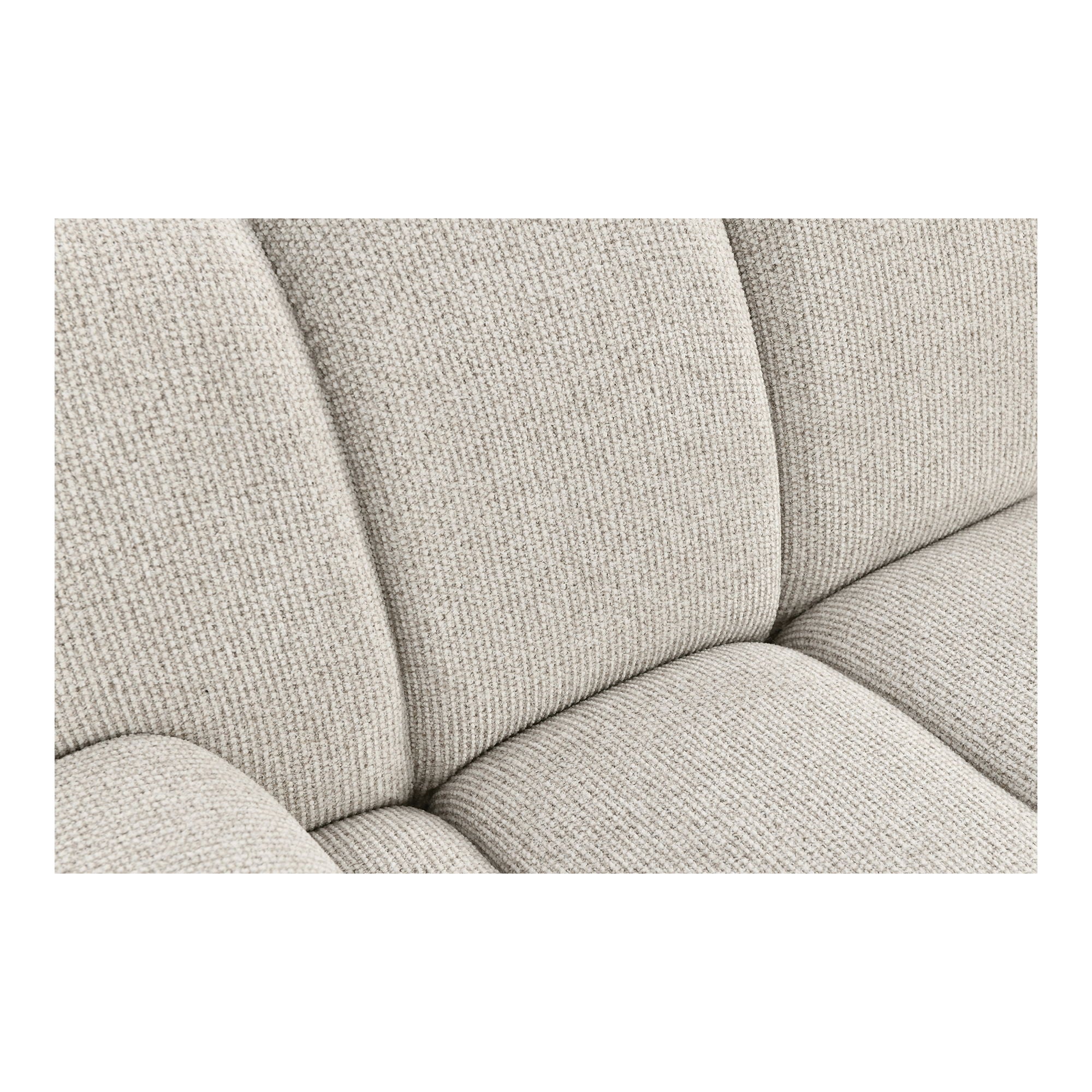 Taza 2,5-Personen Modulsofa mit Pouf