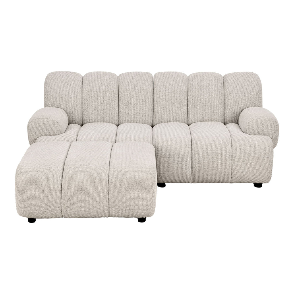 Taza 2,5-Personen Modulsofa mit Pouf