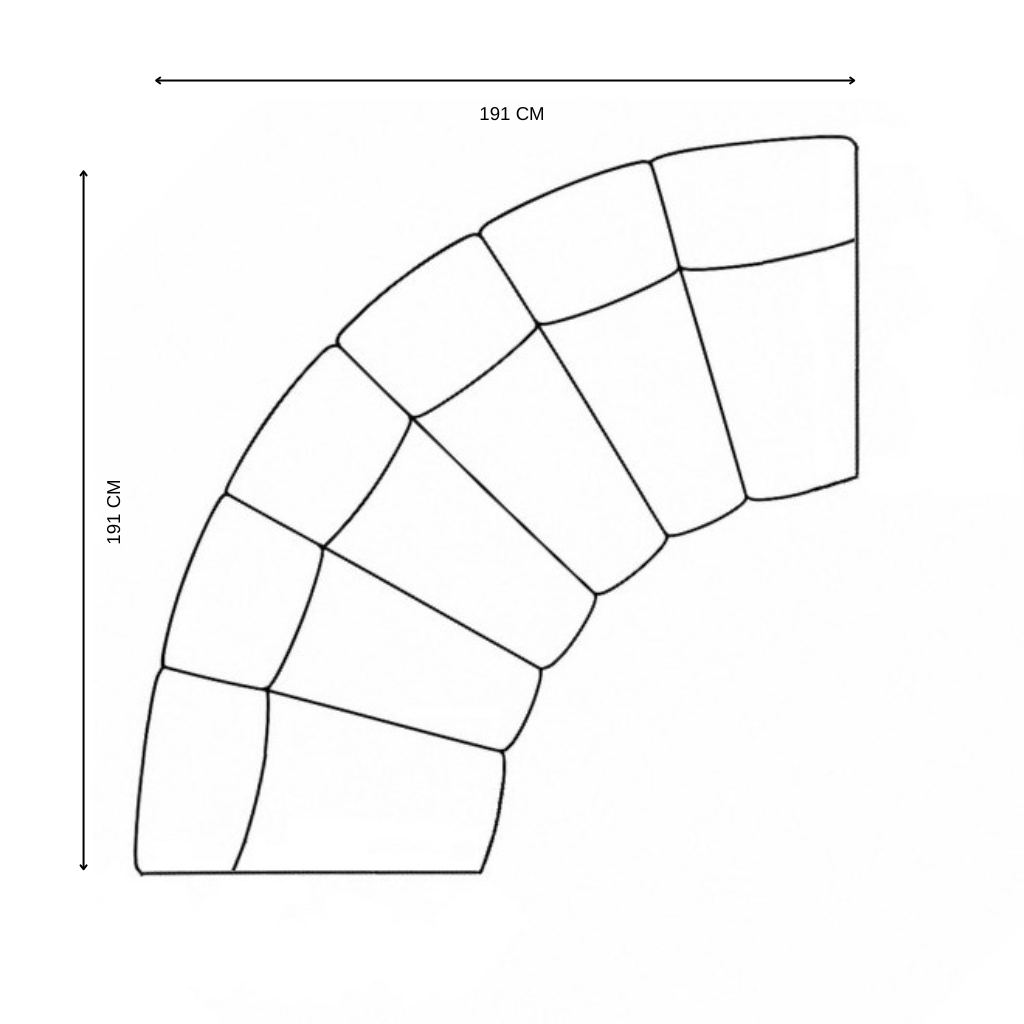 Modulares Sofa Gerard R+R