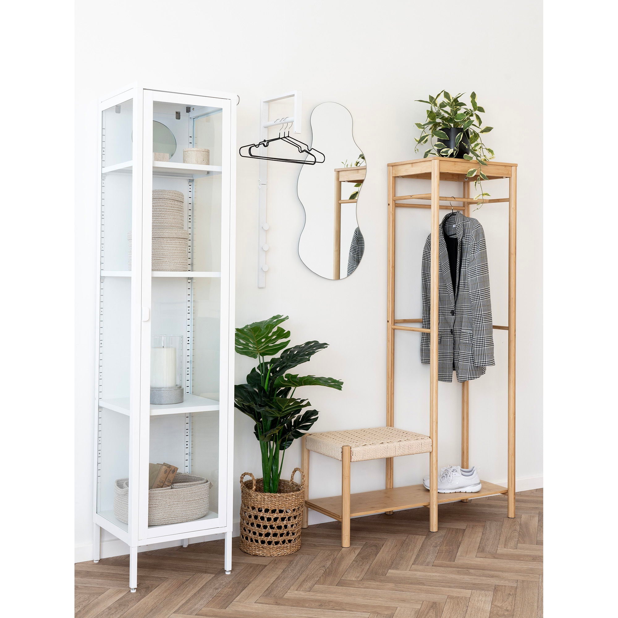 Brisbane Slim Display Cabinet