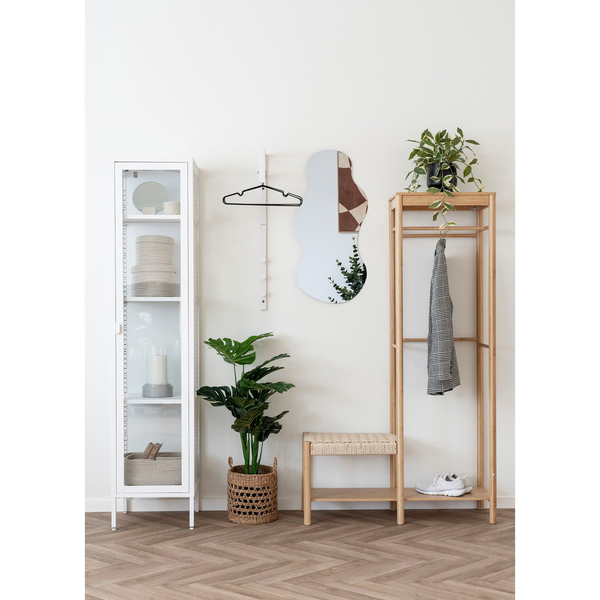 Brisbane Slim Display Cabinet