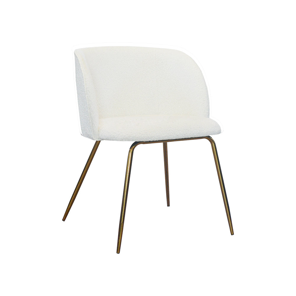 Livia Ideal Gold Sessel Bouclé