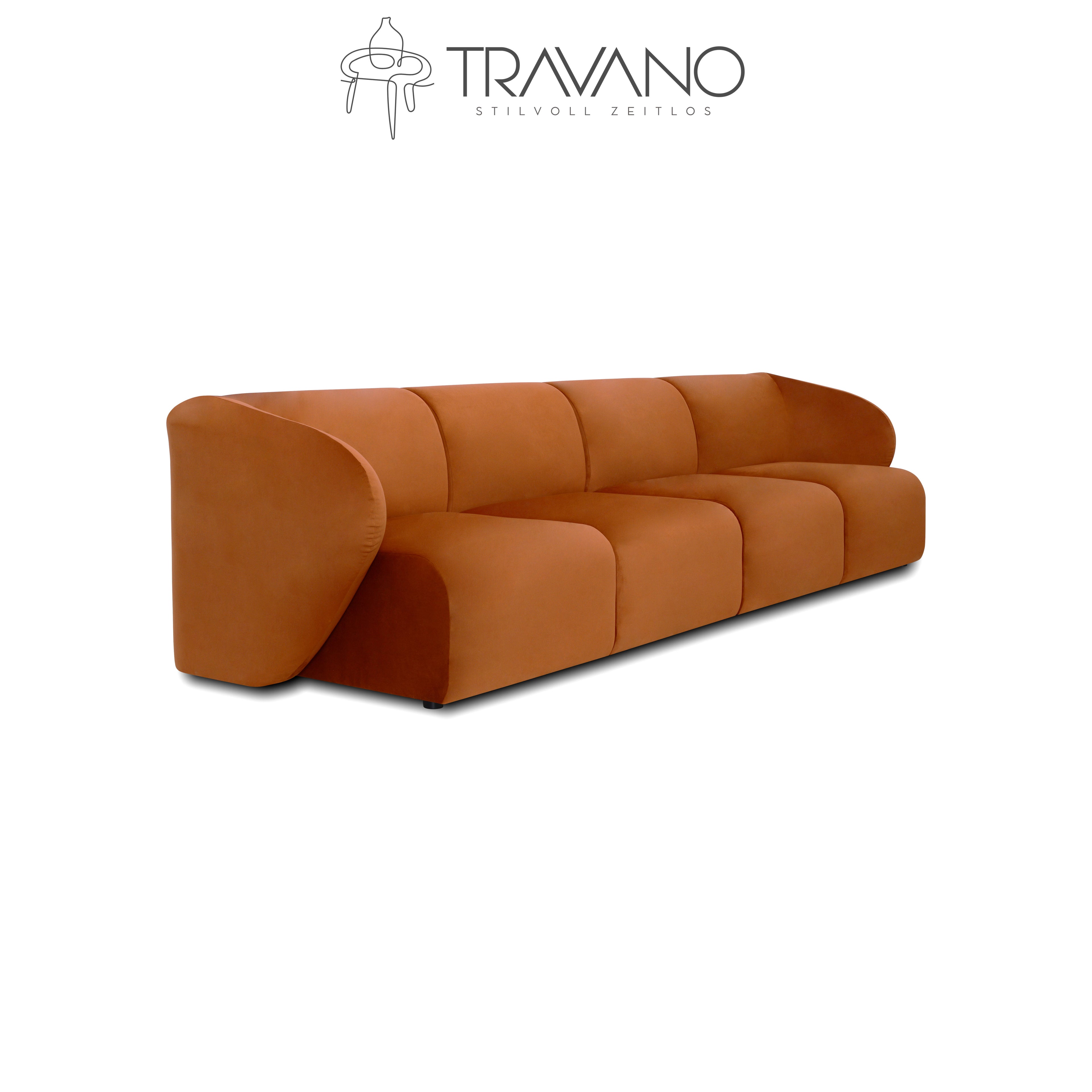 Modulares Sofa Laverna SL+S+S+SP