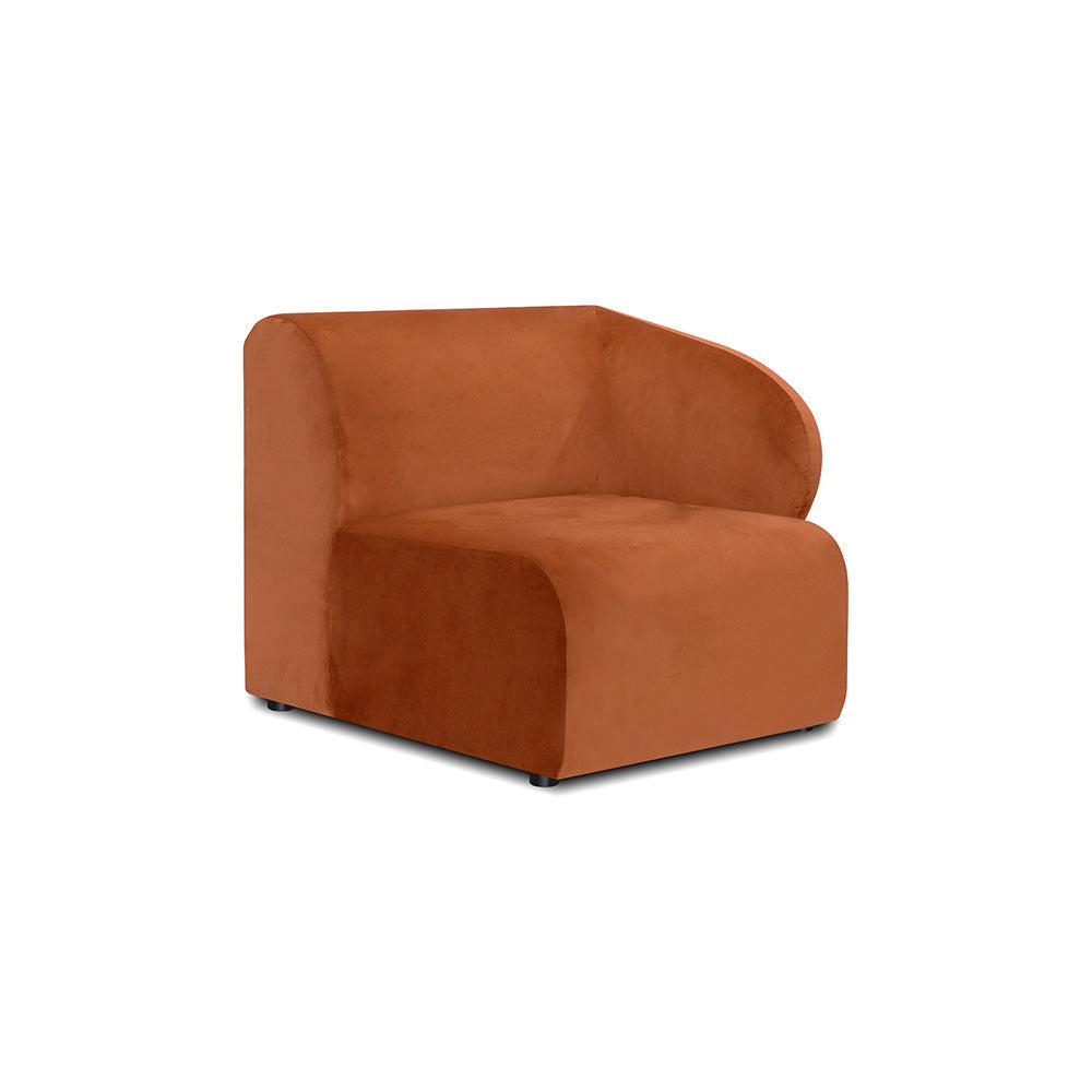 Gerades rechtes Element für das Laverna modulare Sofa