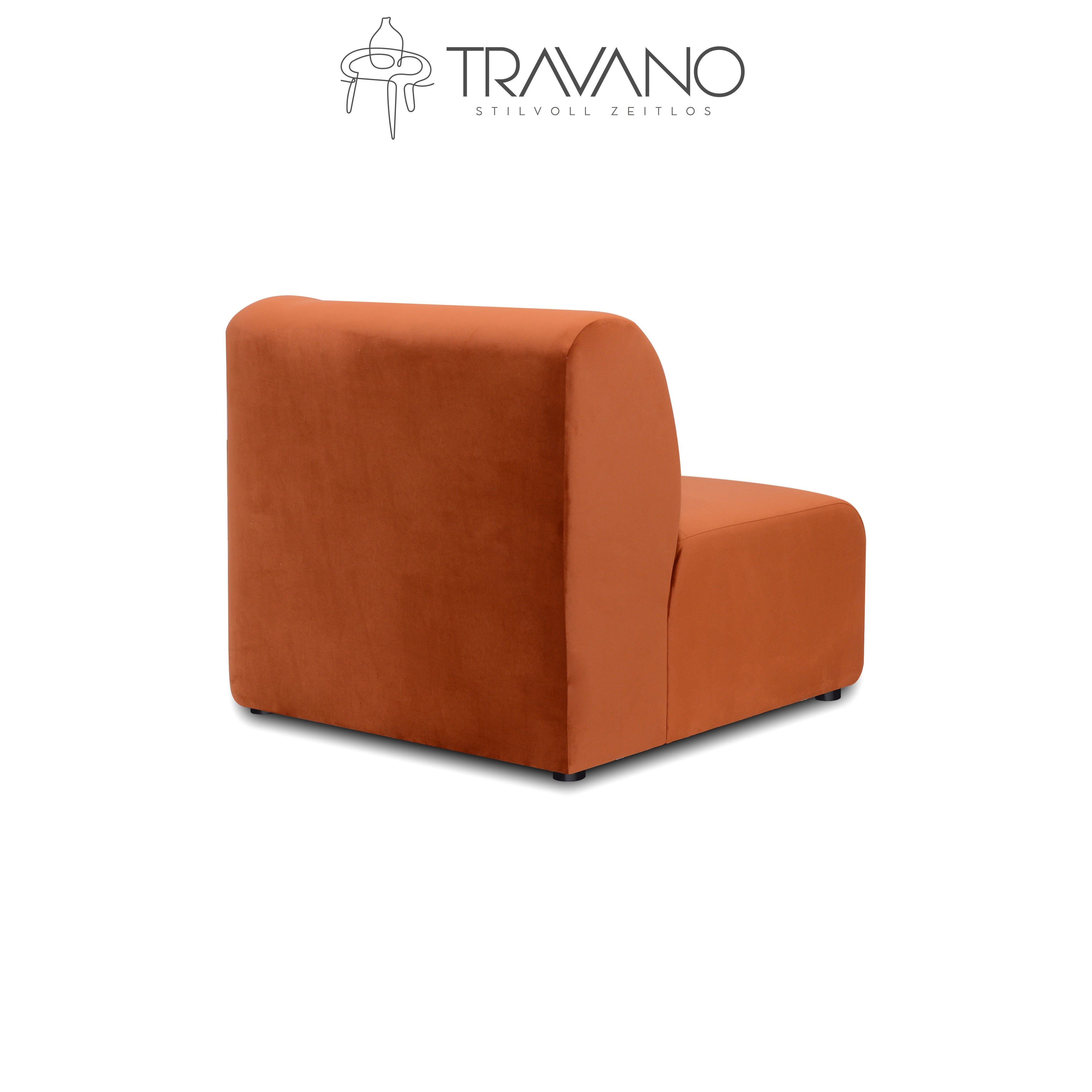 Gerades rechtes Element für das Laverna modulare Sofa