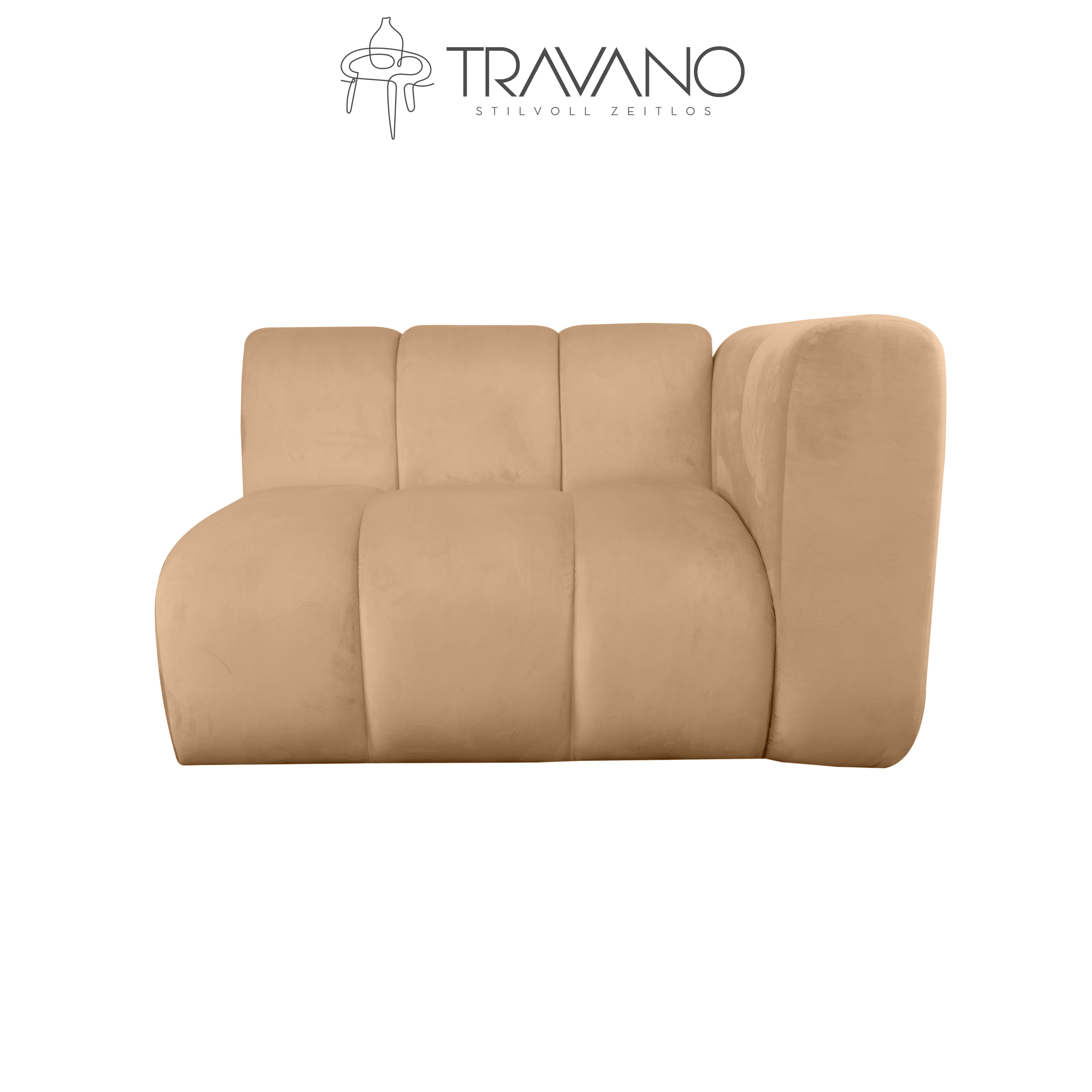 Gerades rechtes Element für das GRAND modulare Sofa