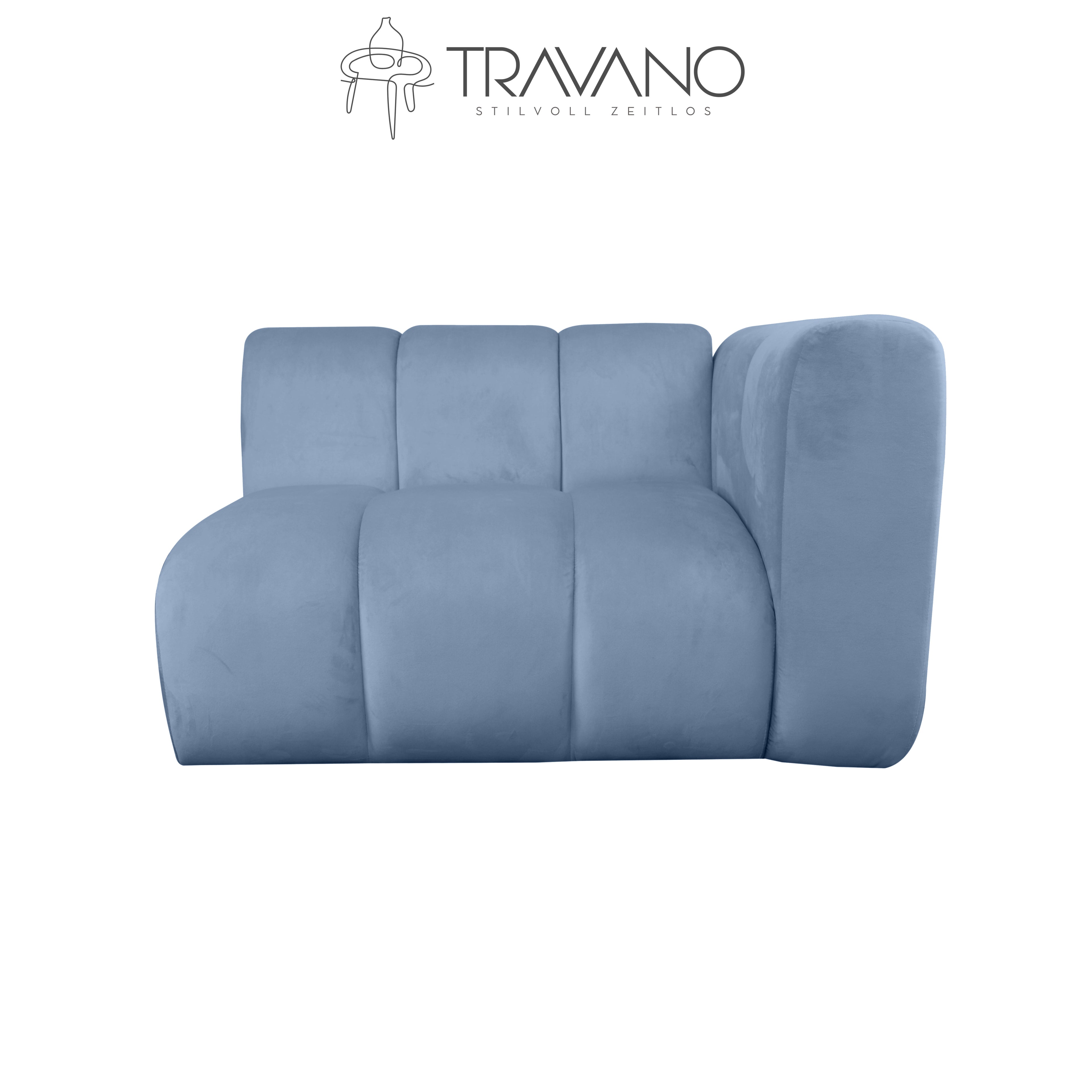 Gerades rechtes Element für das GRAND modulare Sofa