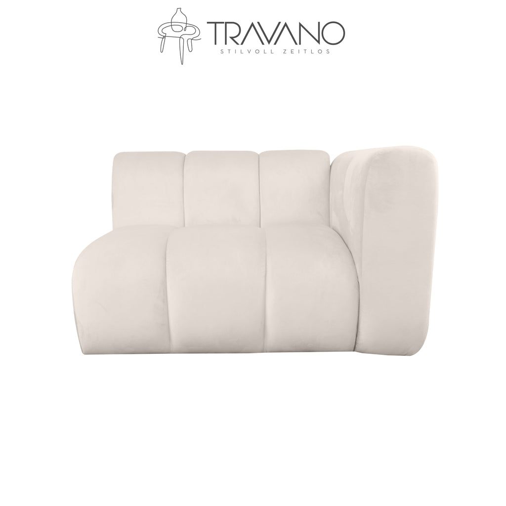Gerades rechtes Element für das GRAND modulare Sofa