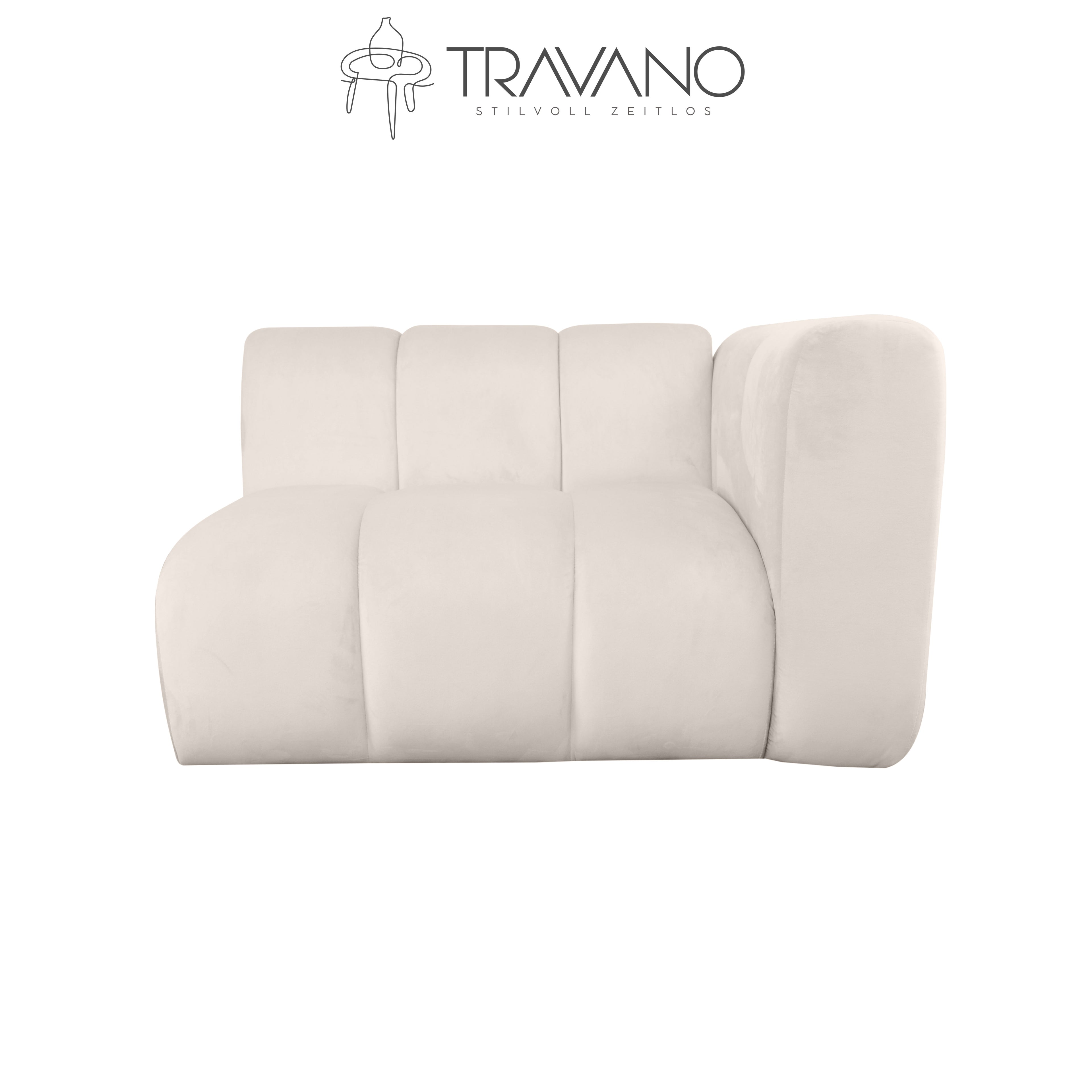 Gerades rechtes Element für das GRAND modulare Sofa