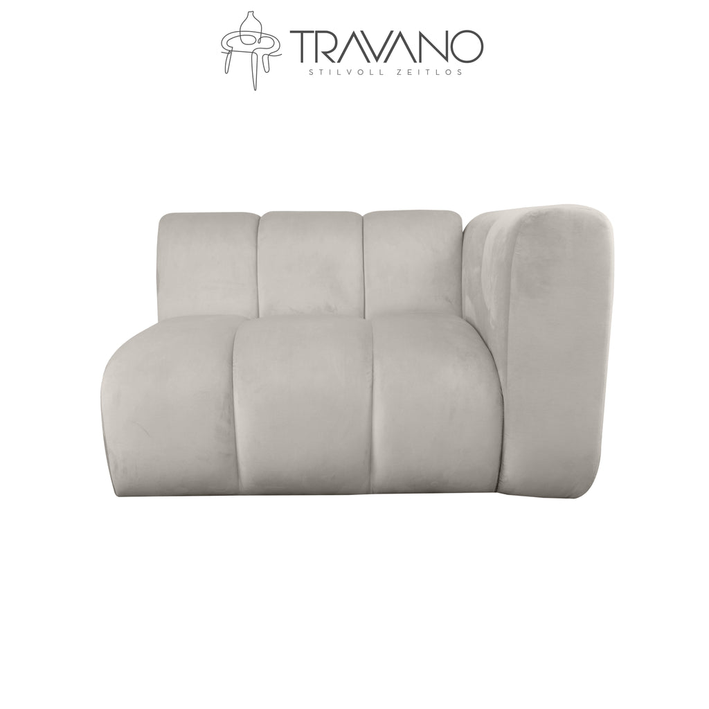 Gerades rechtes Element für das GRAND modulare Sofa