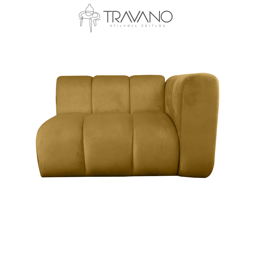 Gerades rechtes Element für das GRAND modulare Sofa