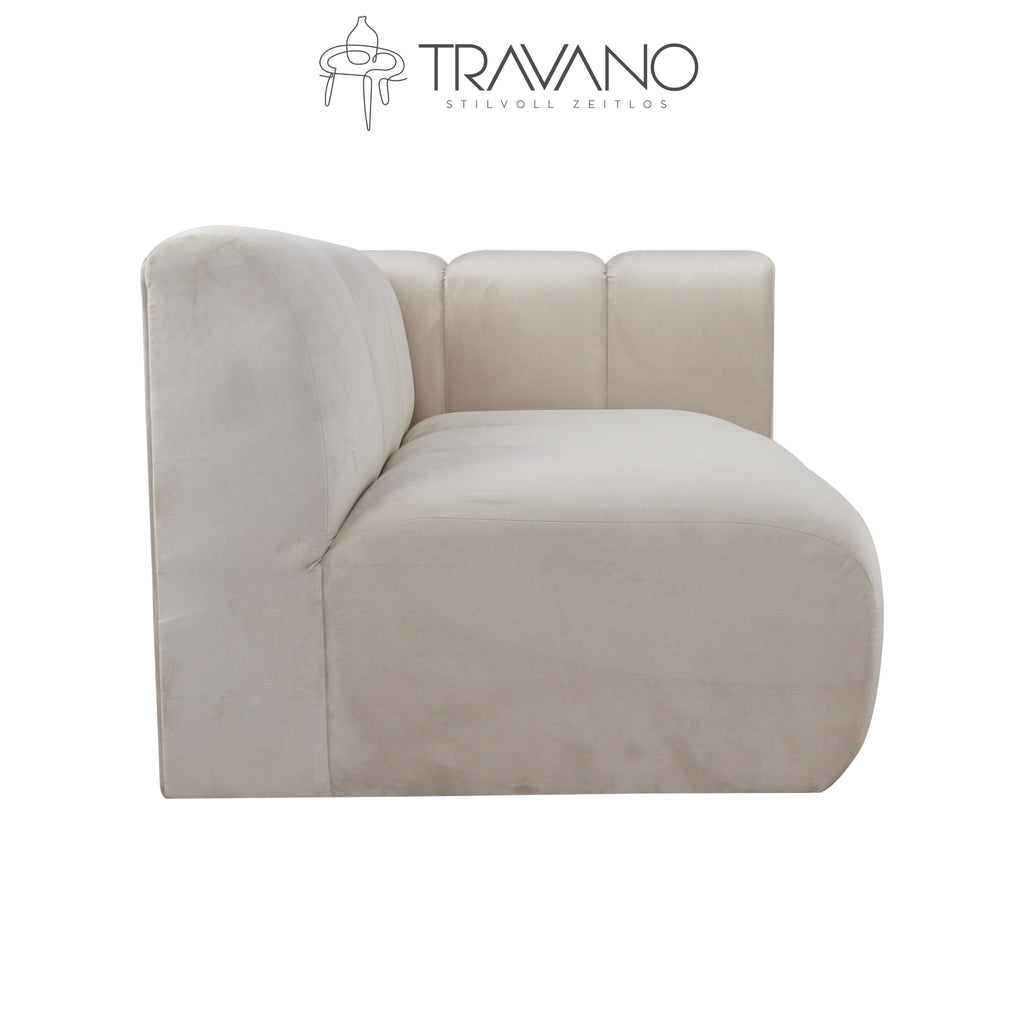 Gerades rechtes Element für das GRAND modulare Sofa