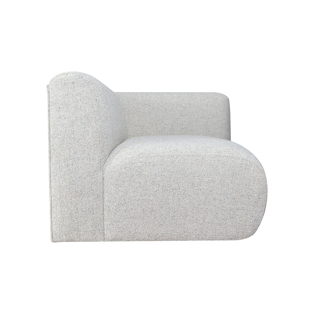 Gerades rechtes Element für das Greta modulare Sofa