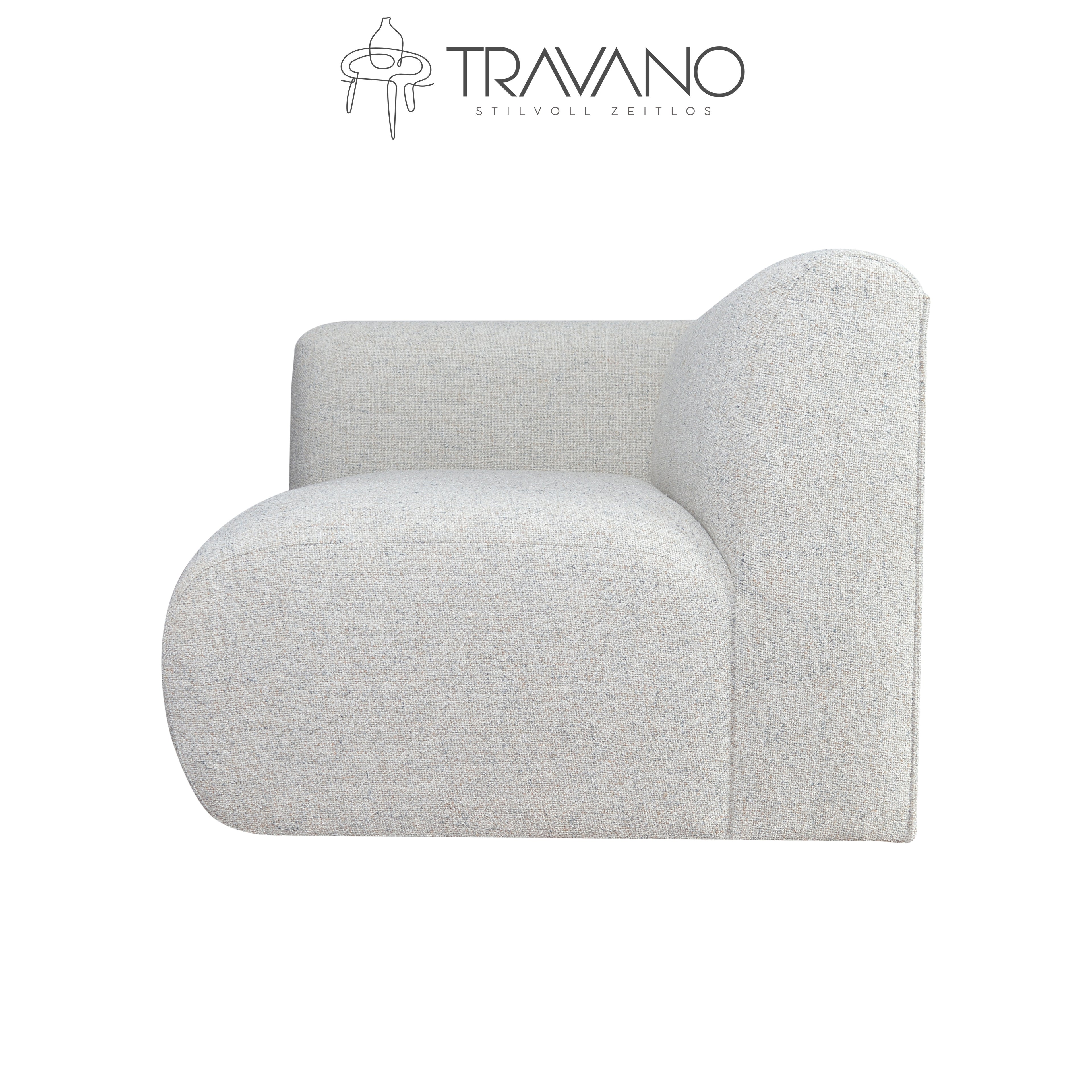 Gerades linkes Element für das Greta Modulsofa