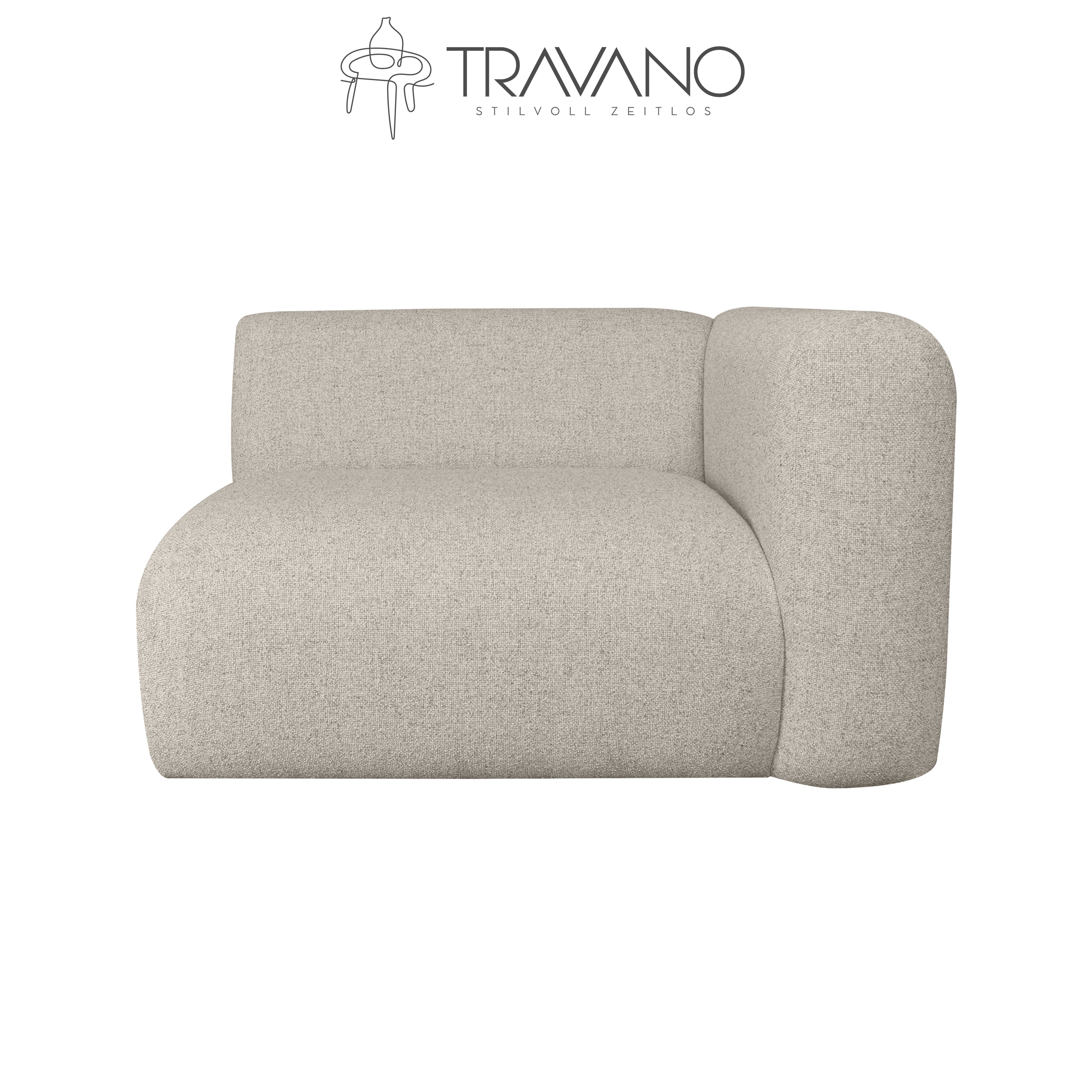 Gerades rechtes Element für das Greta modulare Sofa