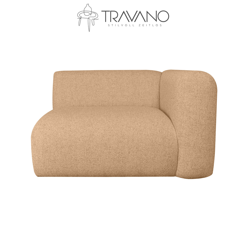 Gerades rechtes Element für das Greta modulare Sofa
