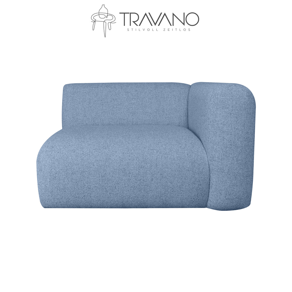 Gerades rechtes Element für das Greta modulare Sofa