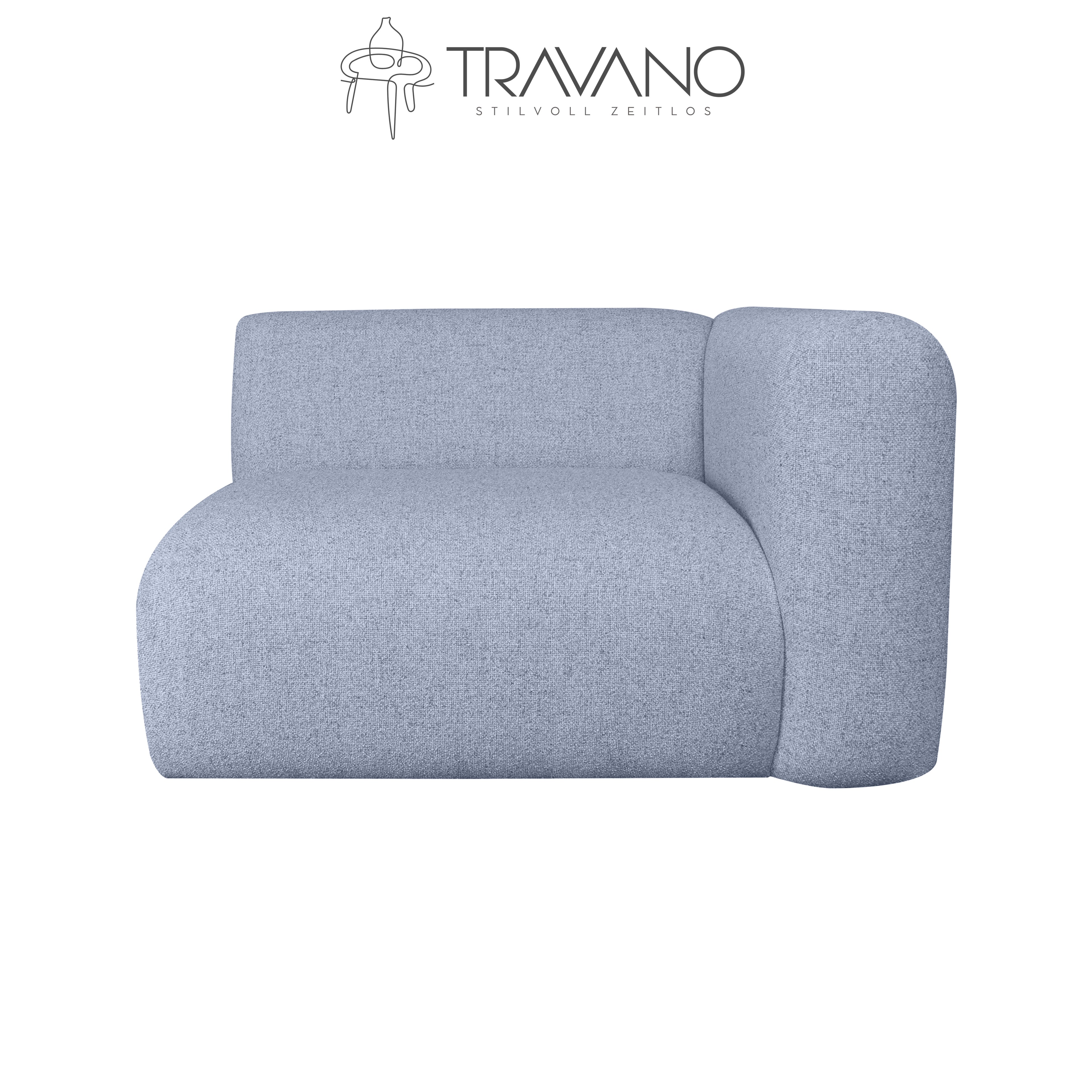Gerades rechtes Element für das Greta modulare Sofa