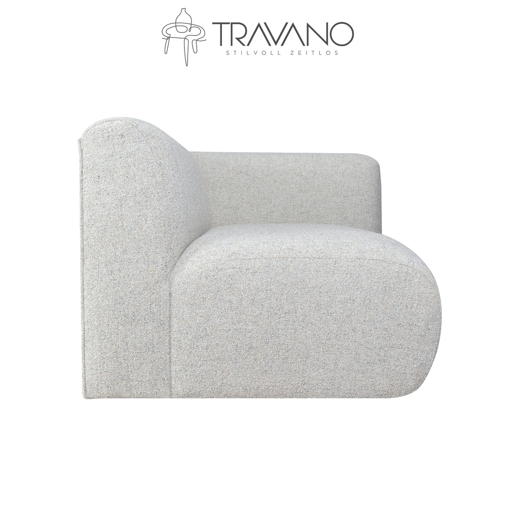 Gerades rechtes Element für das Greta modulare Sofa