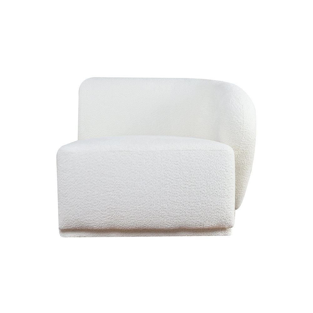 Gerades rechtes Element für das modulare Sofa Lotario