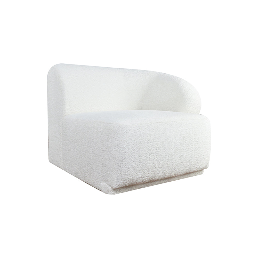 Gerades rechtes Element für das modulare Sofa Lotario