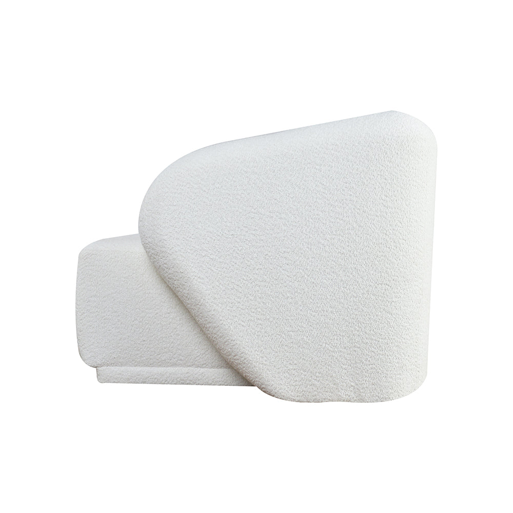 Gerades rechtes Element für das modulare Sofa Lotario