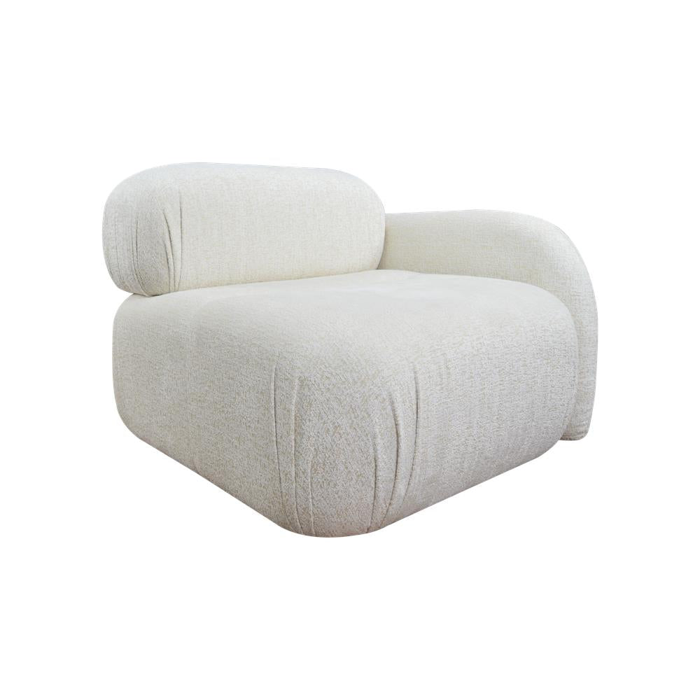Gerades rechtes Element für das modulare Sofa Poppy