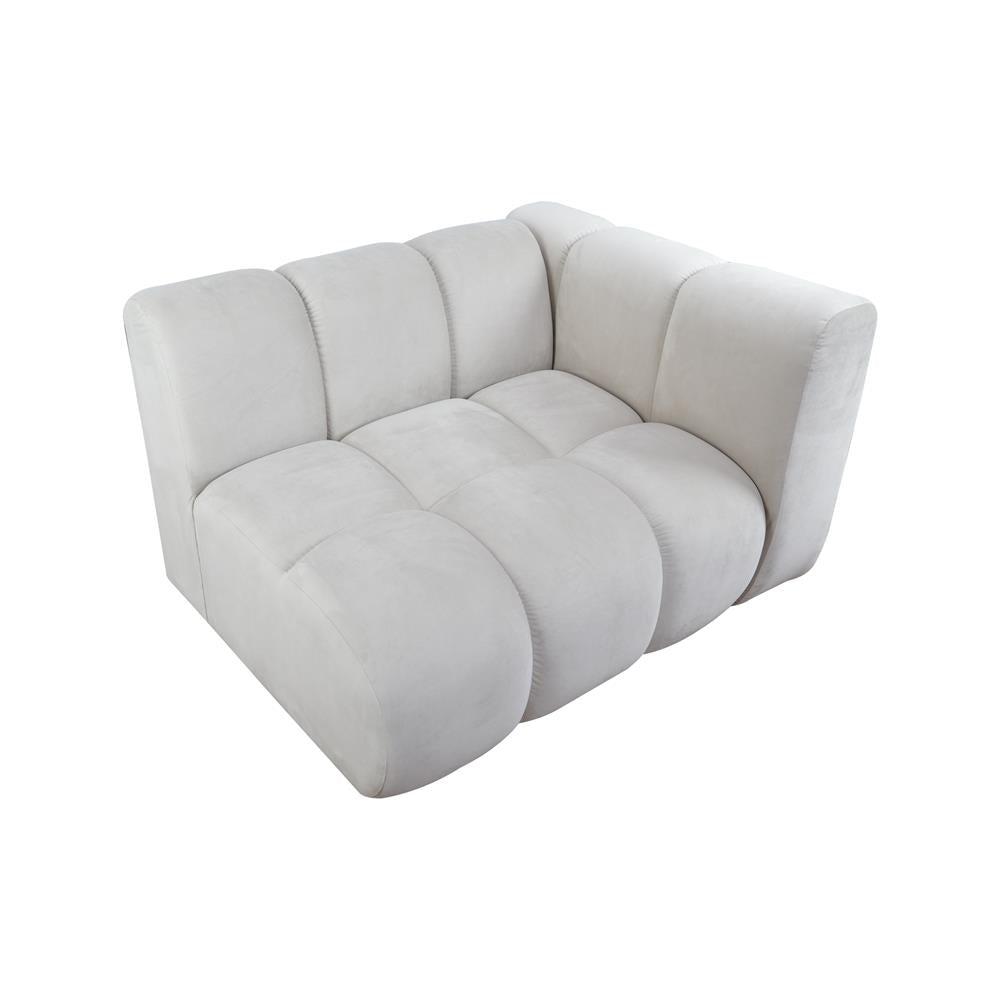 Gerades rechtes Element für das ROYAL modulare Sofa