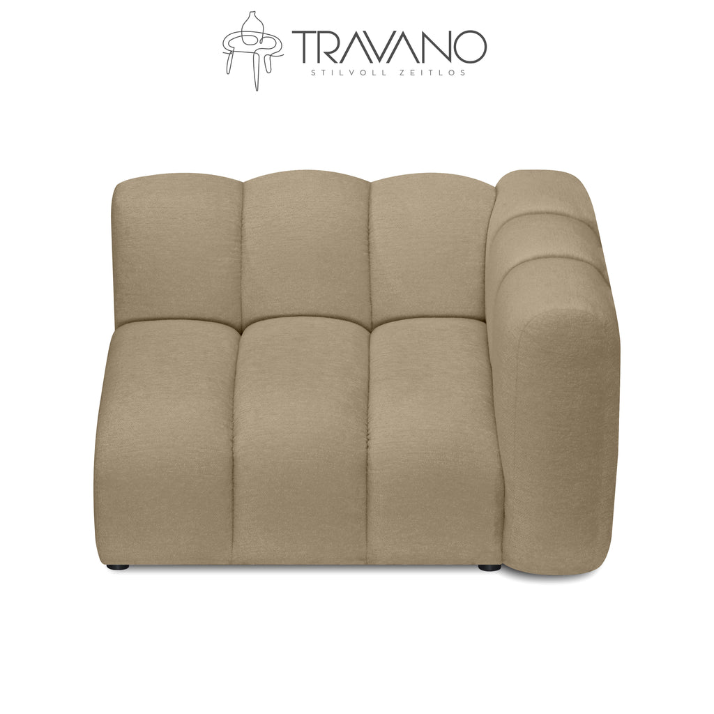 Gerades rechtes Element für das modulare Sofa Gerard