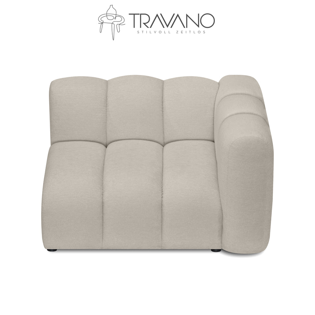 Gerades rechtes Element für das modulare Sofa Gerard