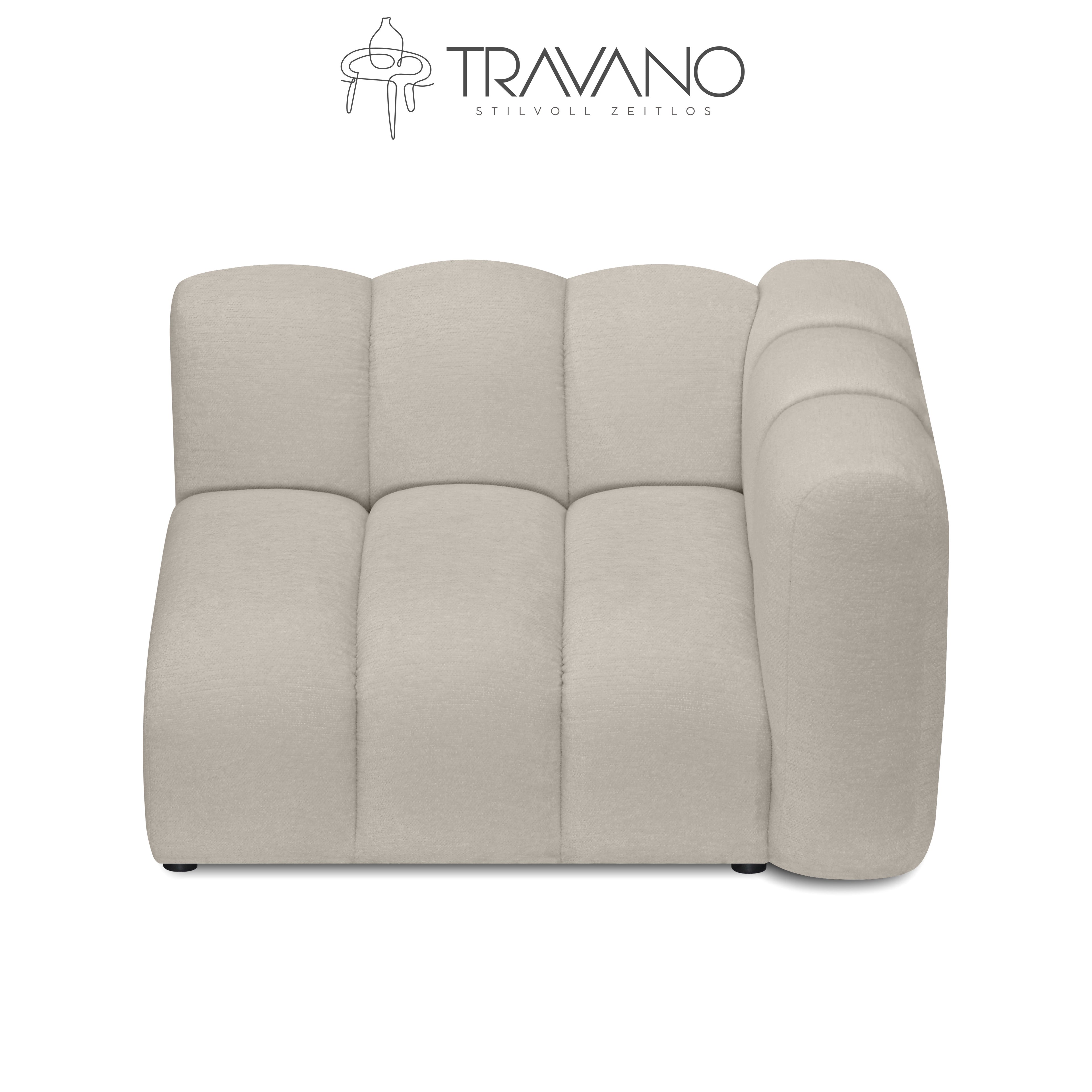 Gerades rechtes Element für das modulare Sofa Gerard