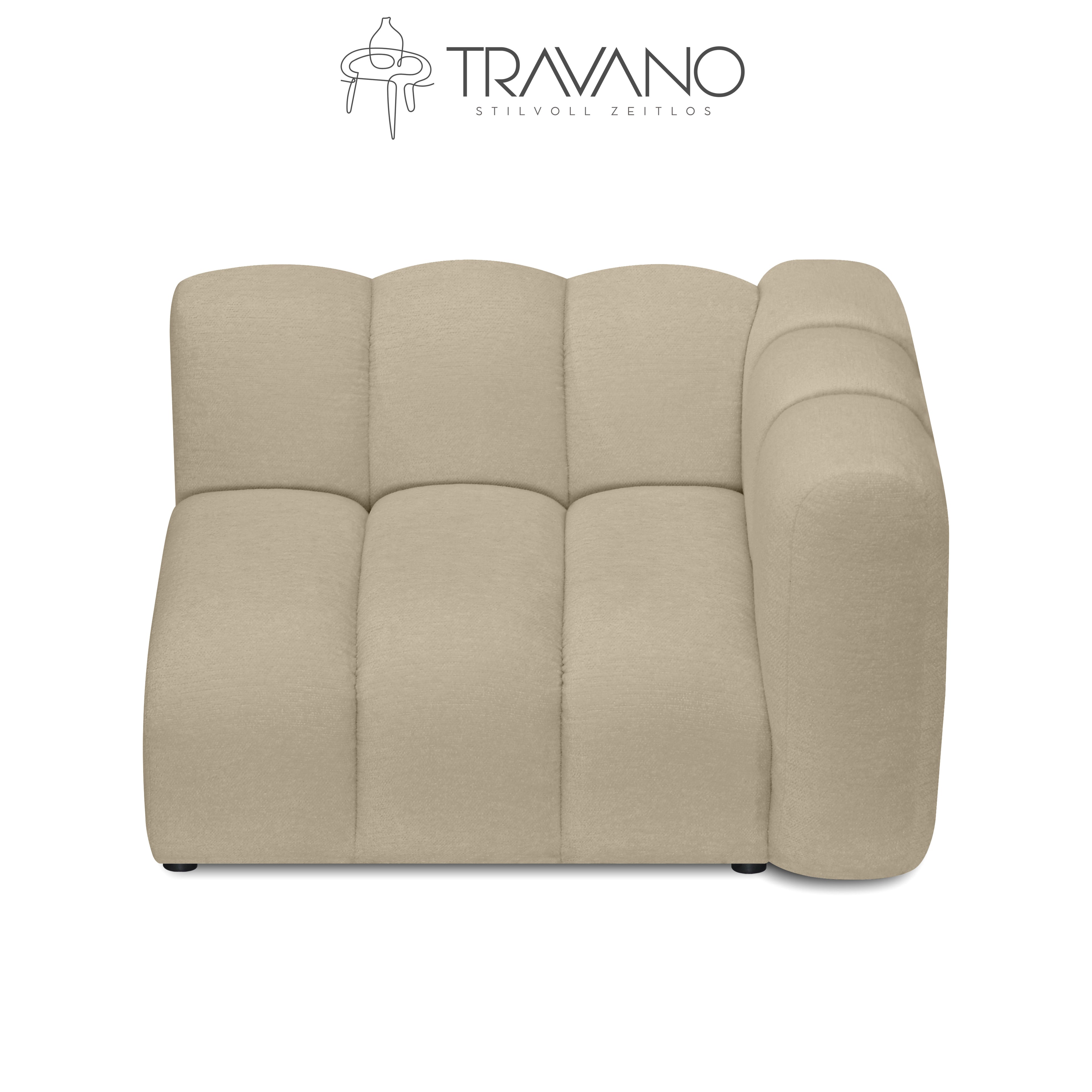 Gerades rechtes Element für das modulare Sofa Gerard