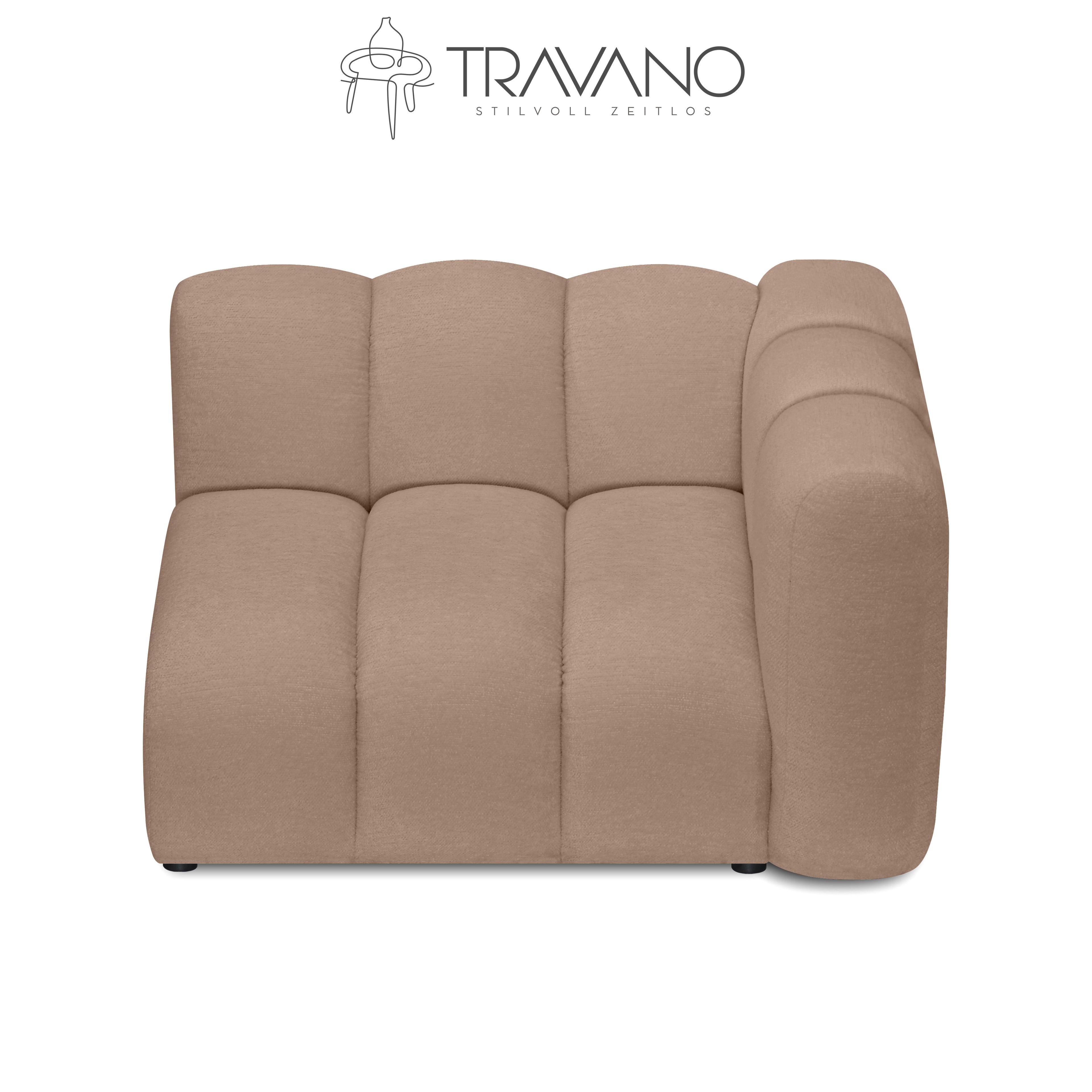 Gerades rechtes Element für das modulare Sofa Gerard