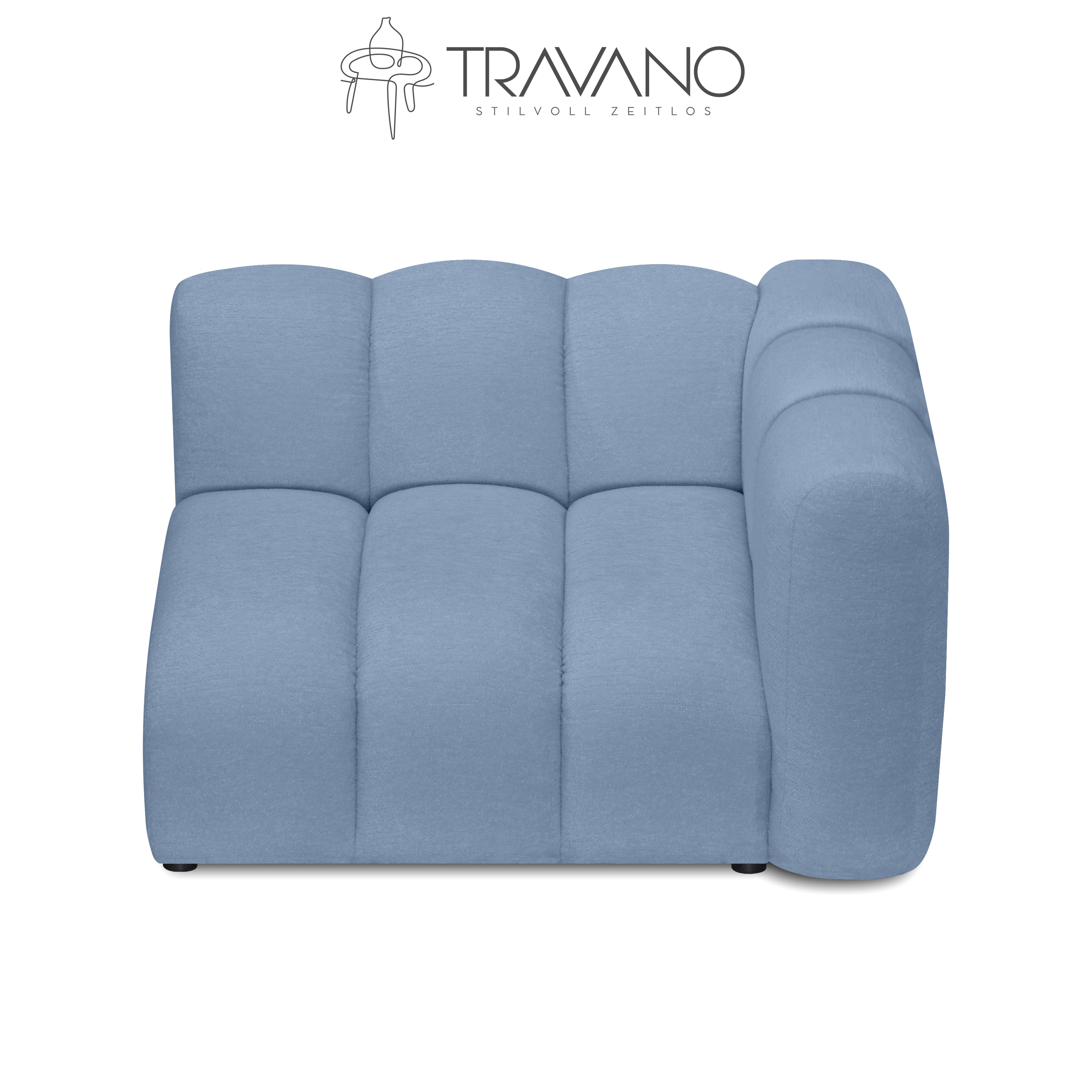 Gerades rechtes Element für das modulare Sofa Gerard