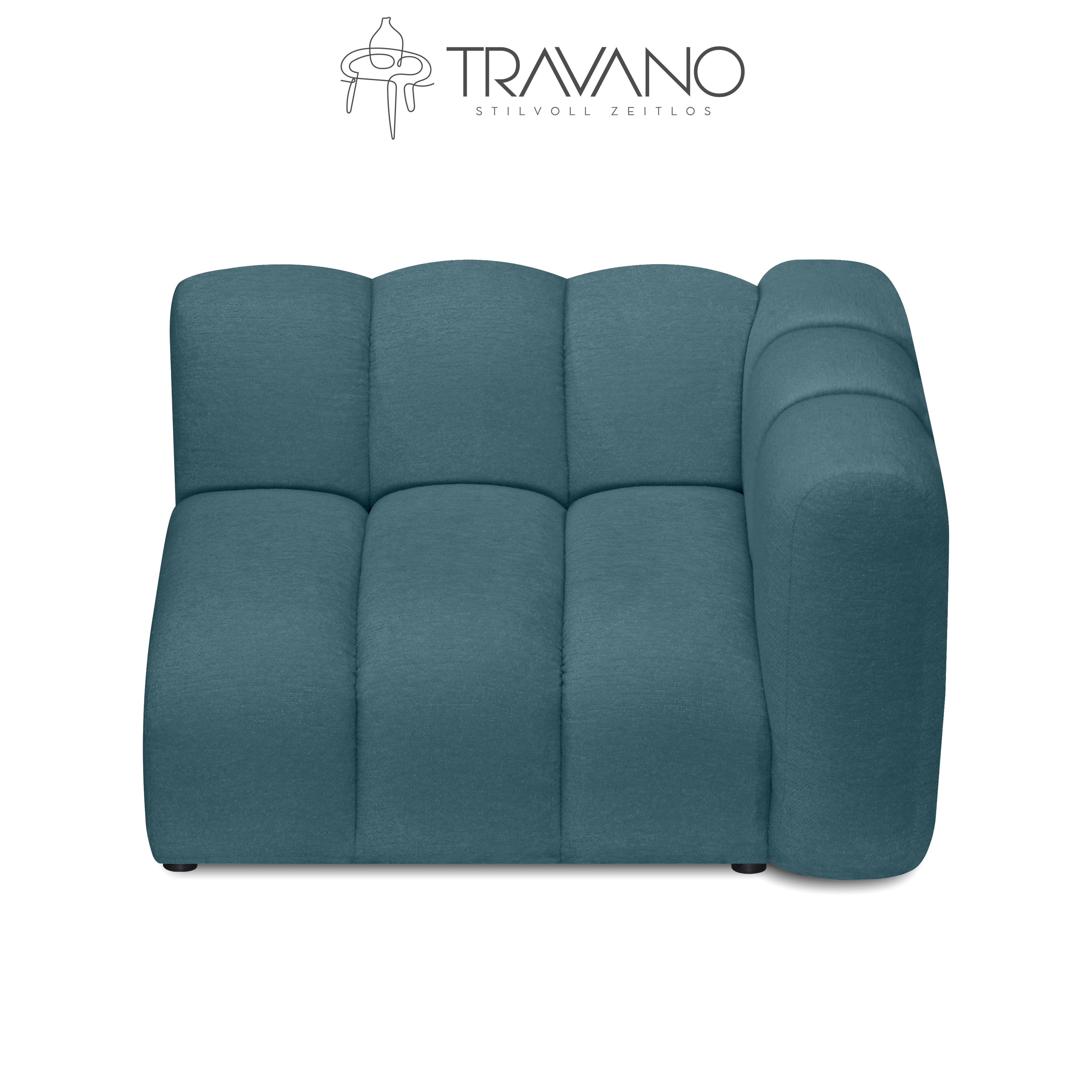 Gerades rechtes Element für das modulare Sofa Gerard