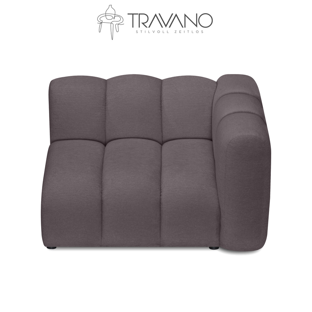Gerades rechtes Element für das modulare Sofa Gerard