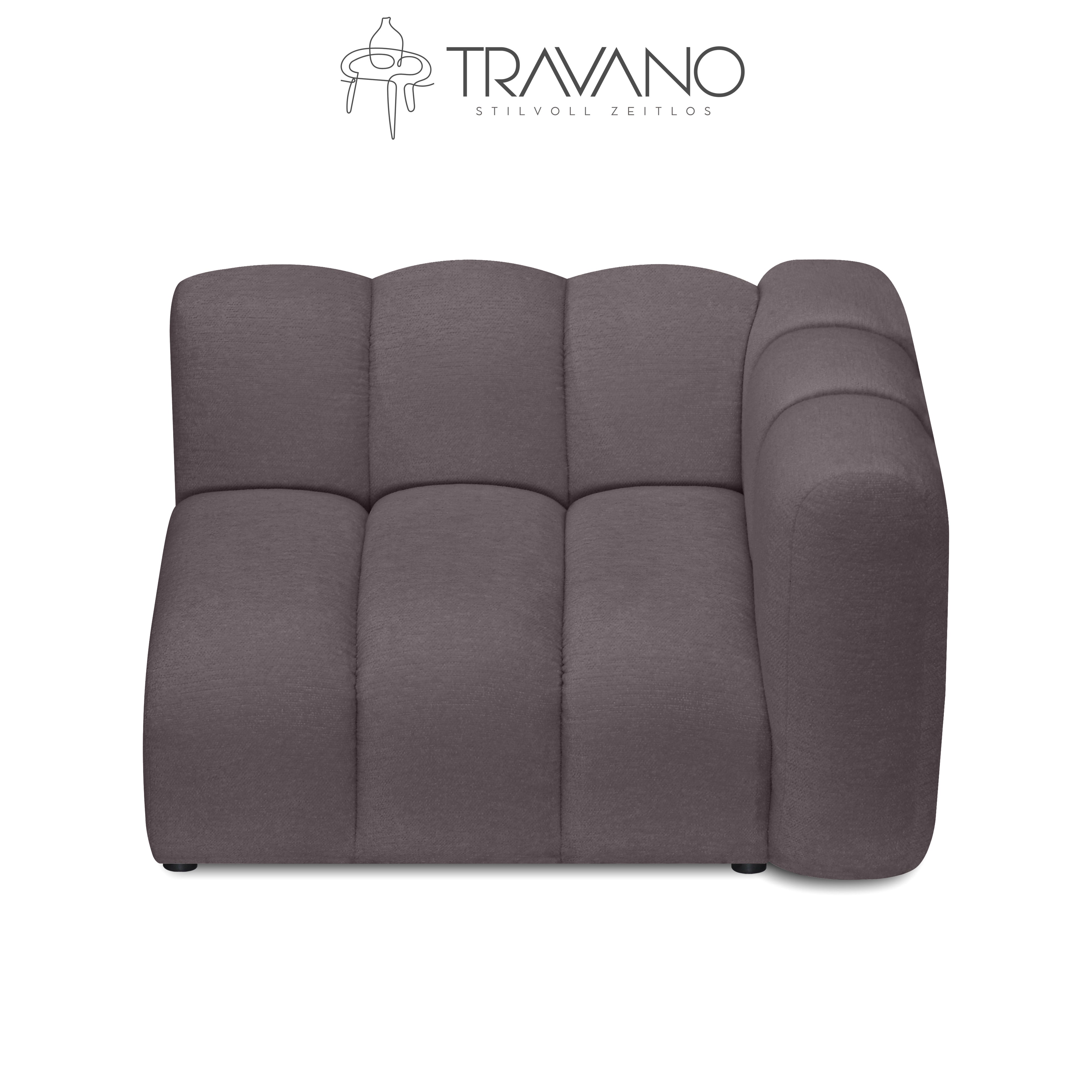 Gerades rechtes Element für das modulare Sofa Gerard