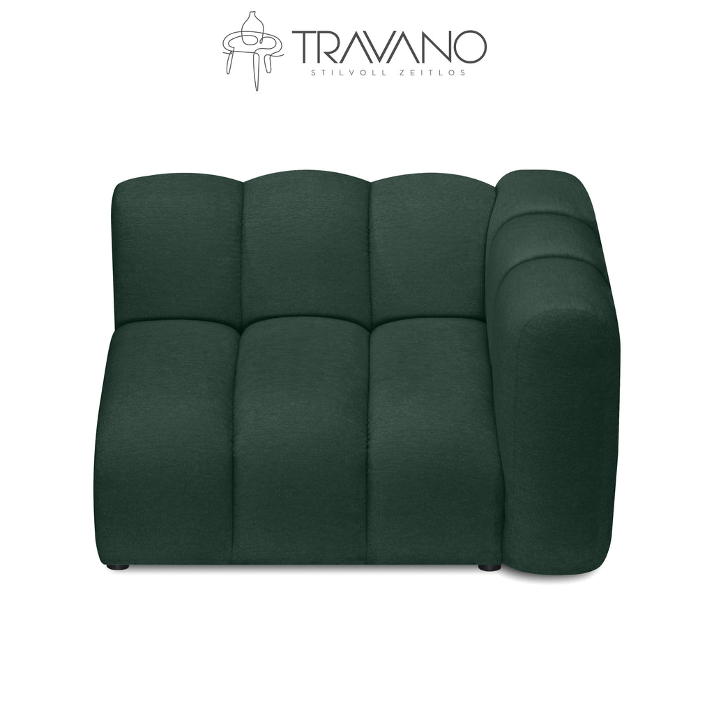 Gerades rechtes Element für das modulare Sofa Gerard