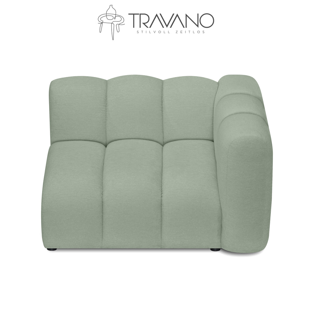 Gerades rechtes Element für das modulare Sofa Gerard