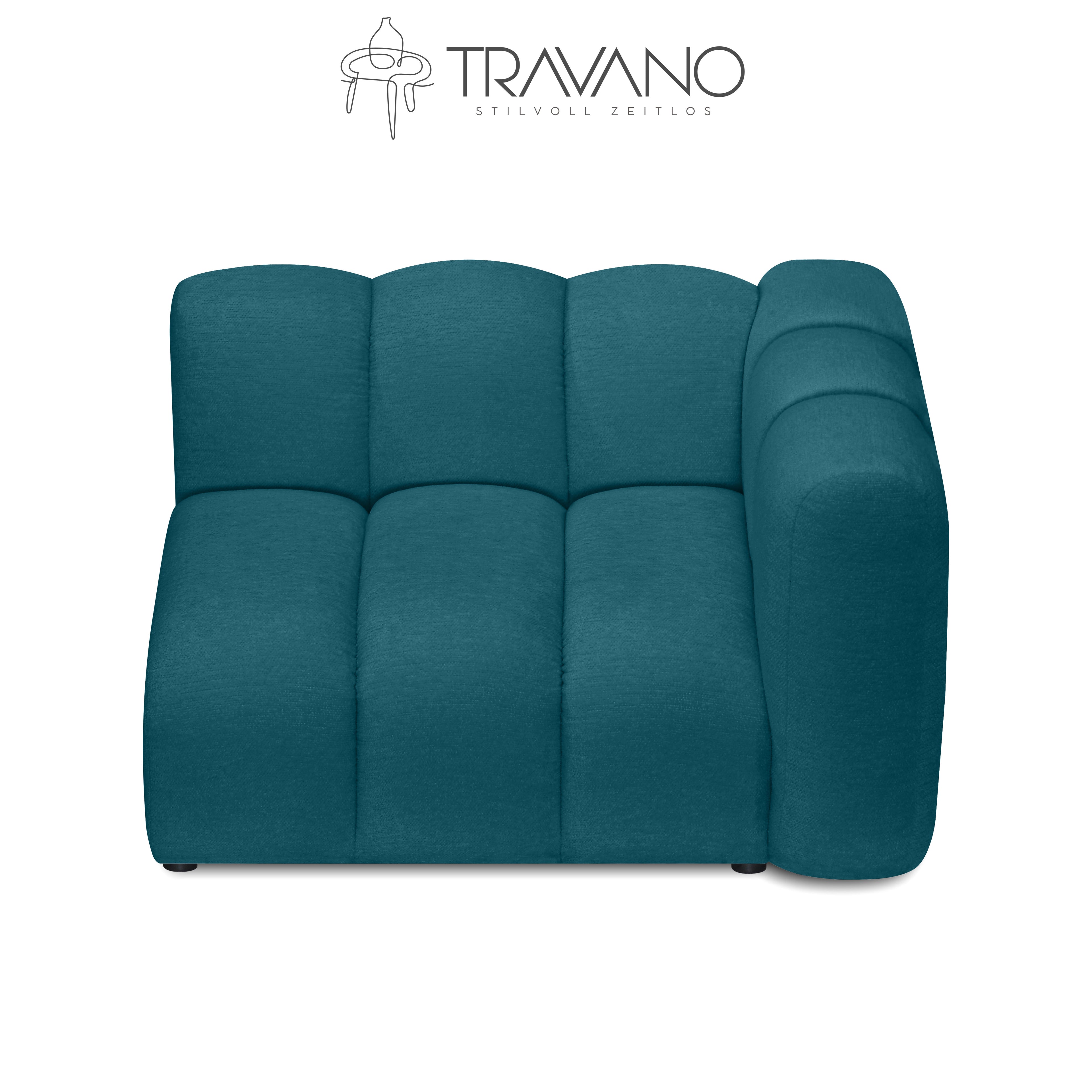 Gerades rechtes Element für das modulare Sofa Gerard