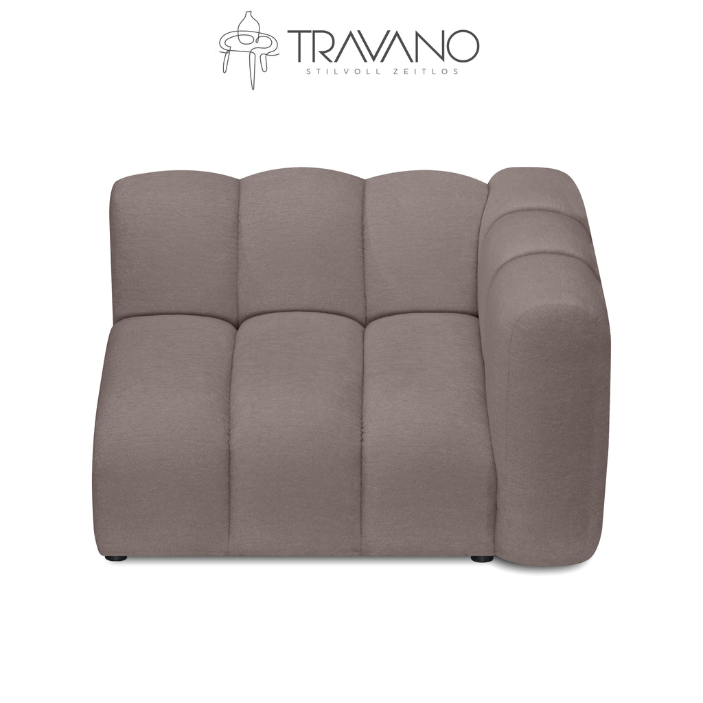 Gerades rechtes Element für das modulare Sofa Gerard