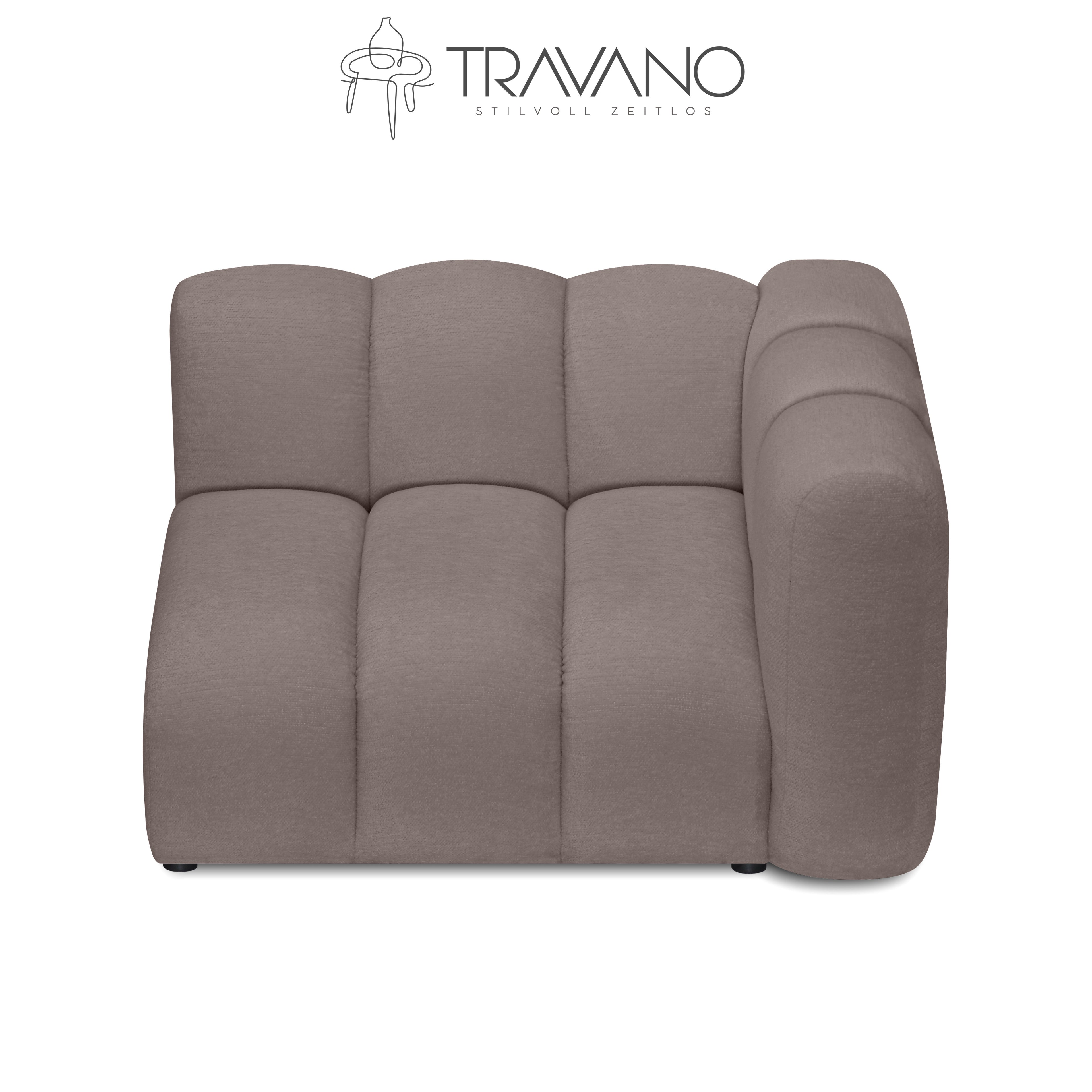 Gerades rechtes Element für das modulare Sofa Gerard