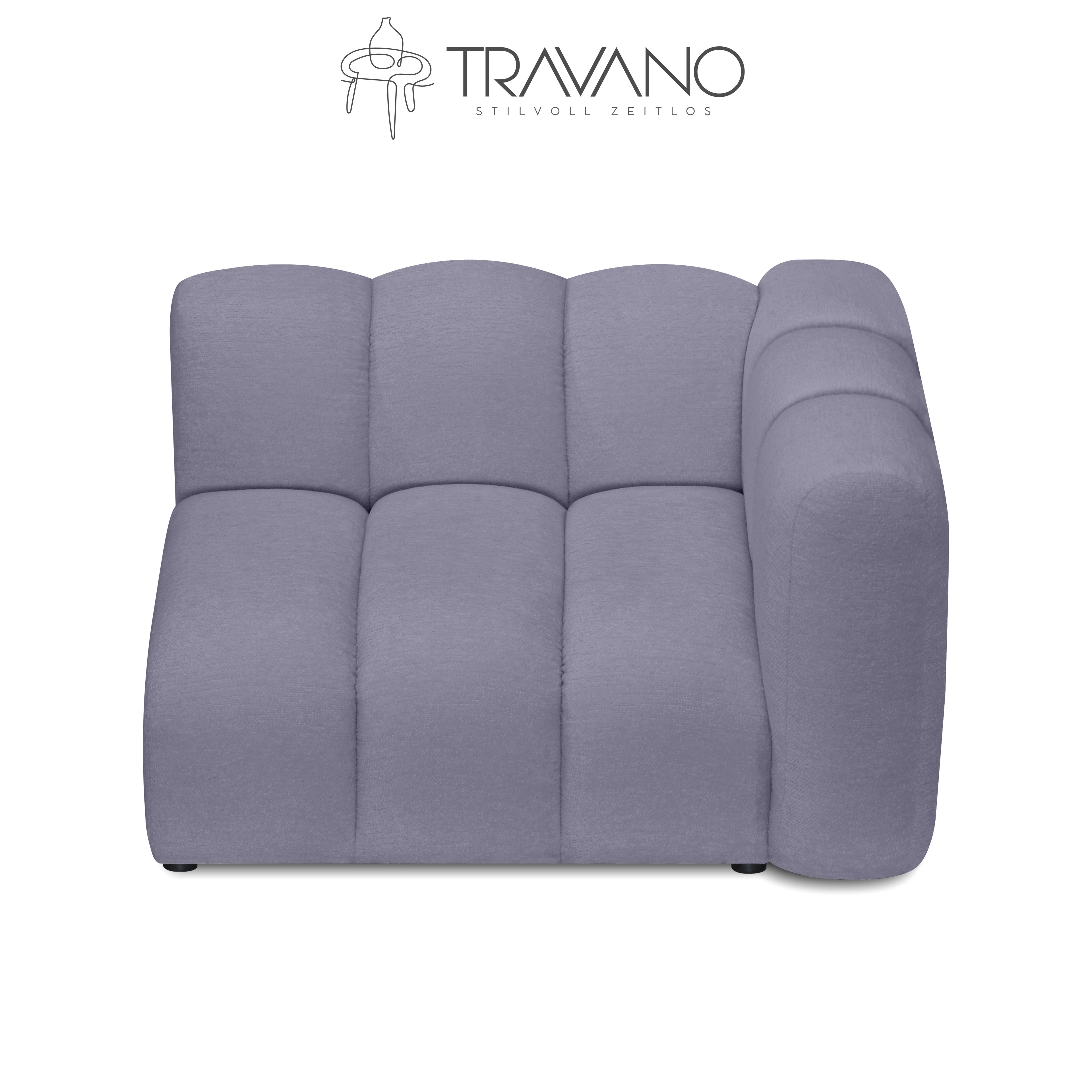 Gerades rechtes Element für das modulare Sofa Gerard