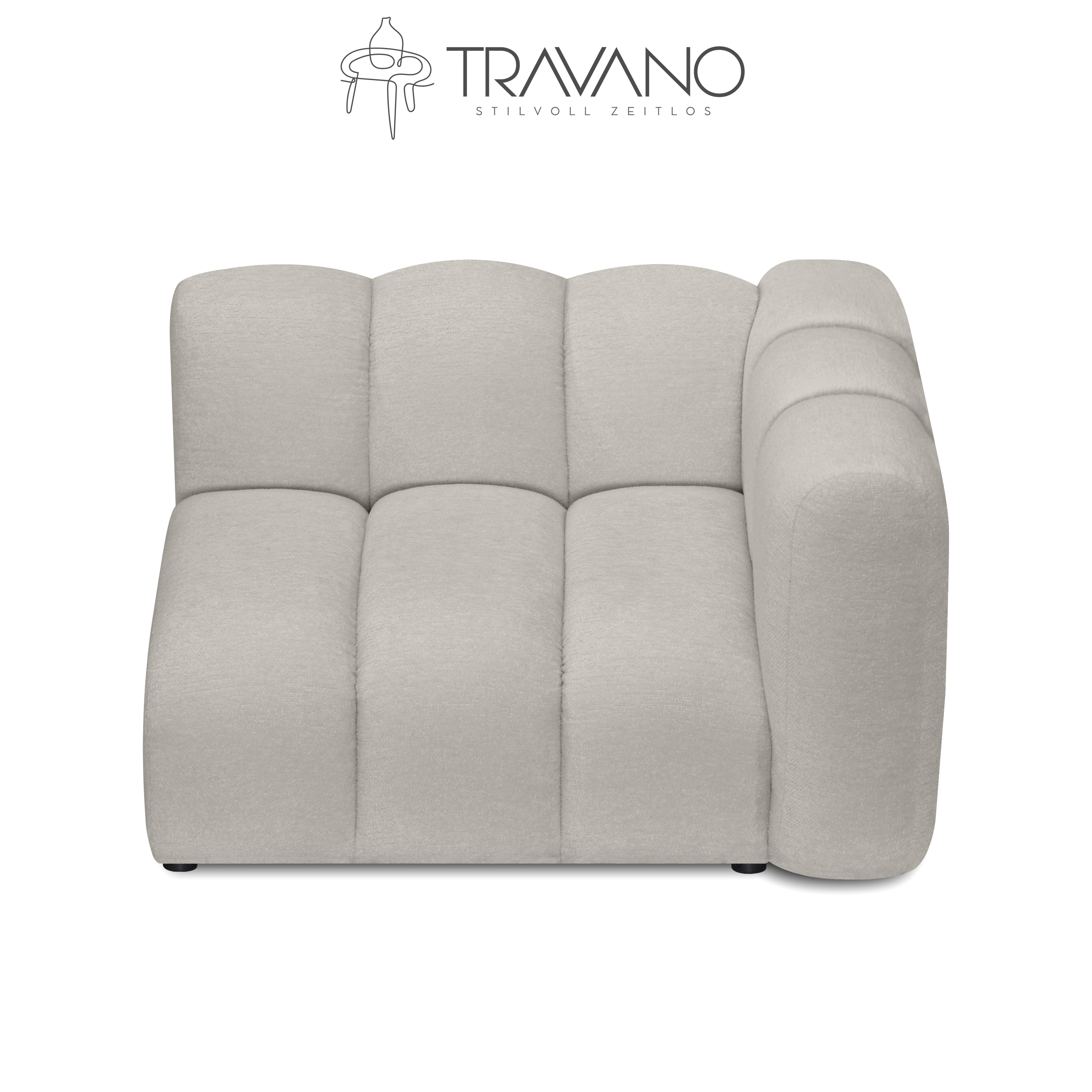 Gerades rechtes Element für das modulare Sofa Gerard