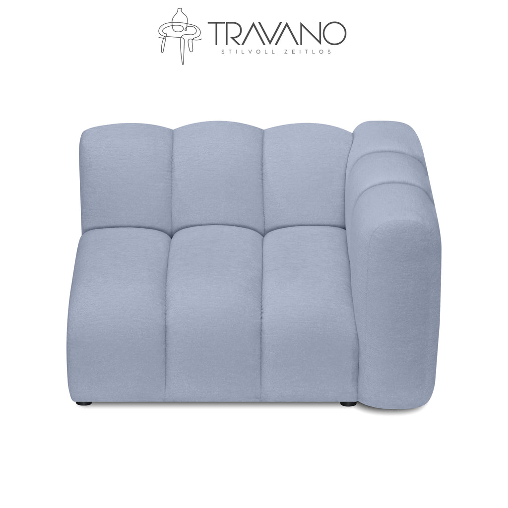 Gerades rechtes Element für das modulare Sofa Gerard