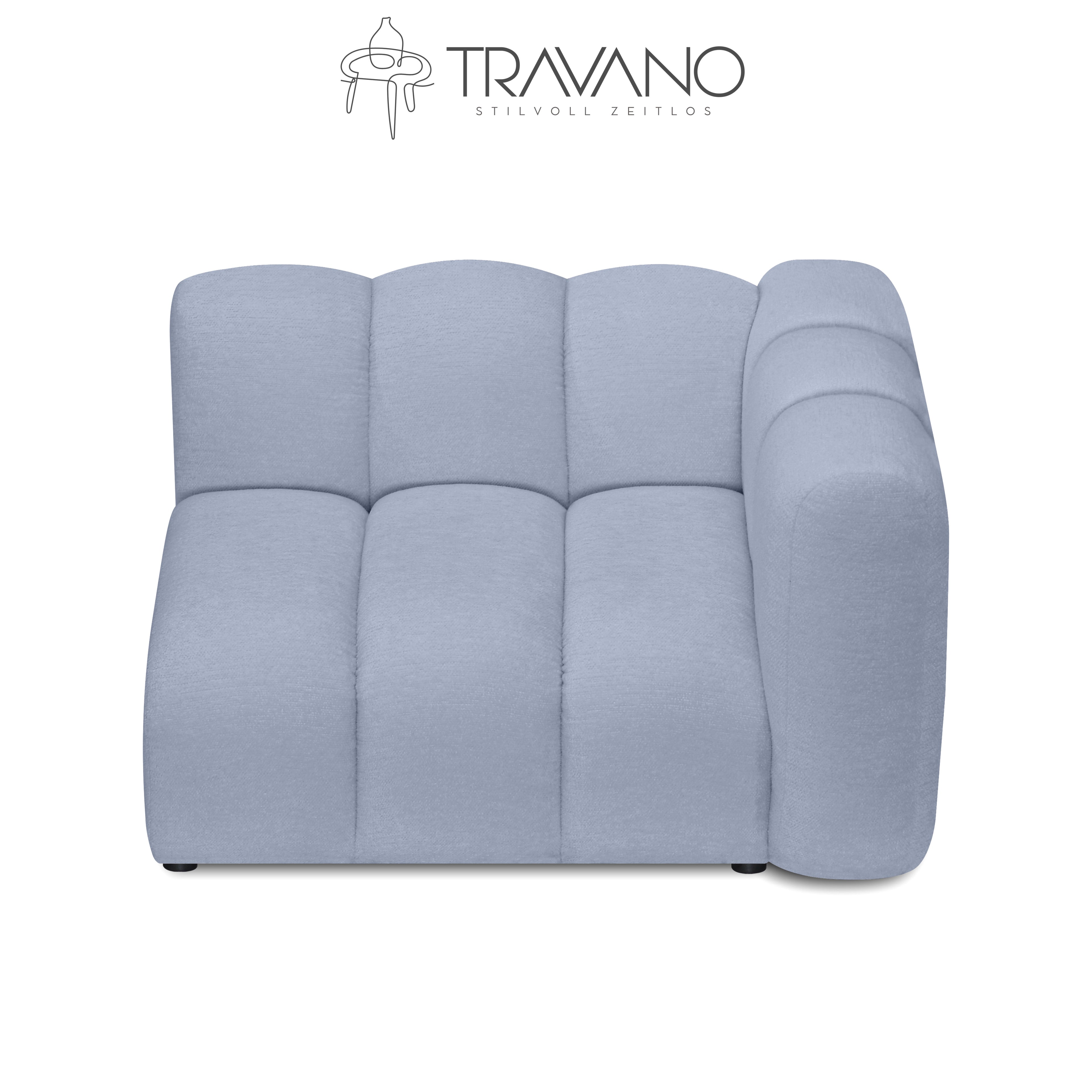 Gerades rechtes Element für das modulare Sofa Gerard